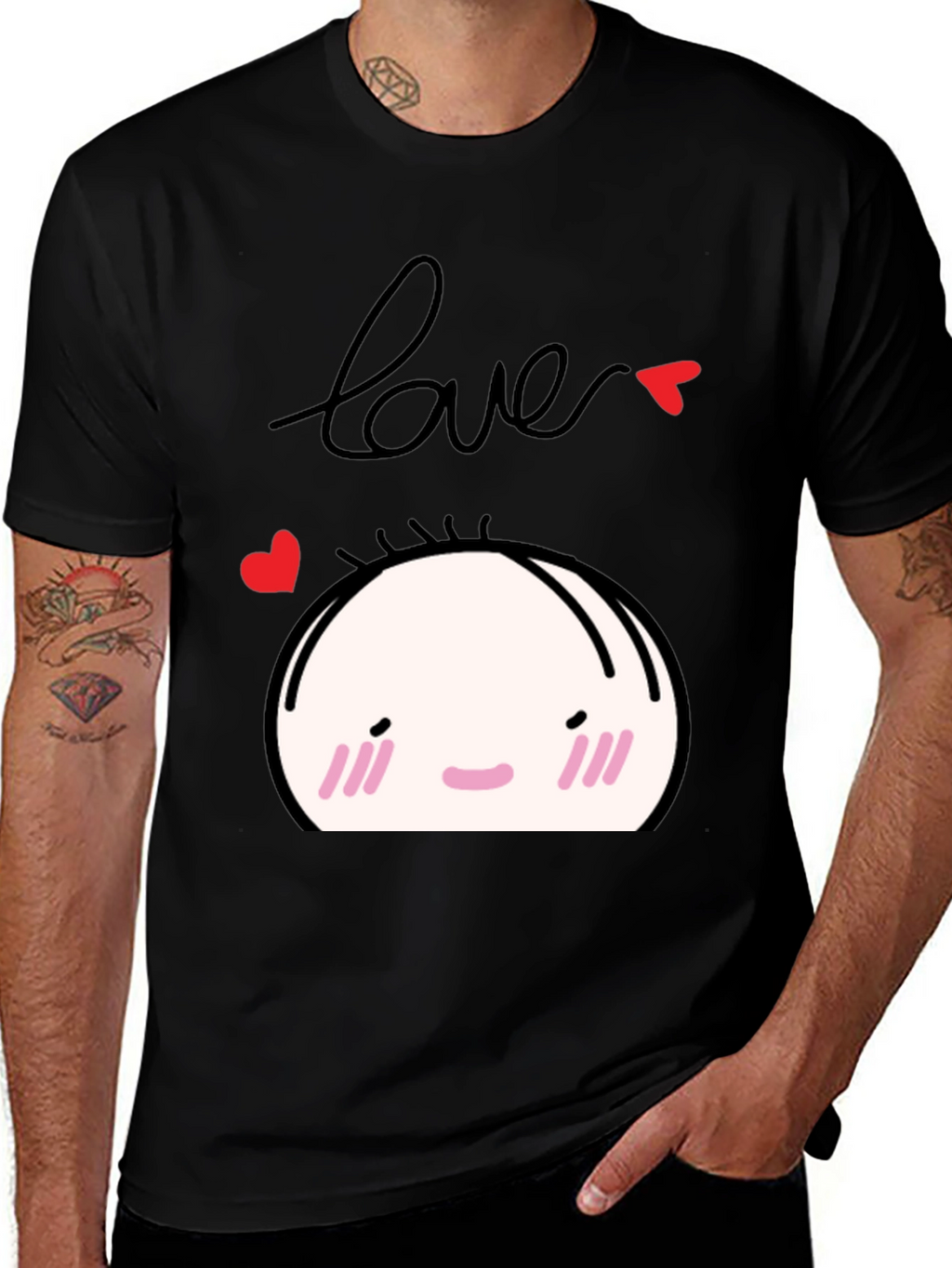 Love Bun Graphic T-Shirt - Cute Kawaii Style