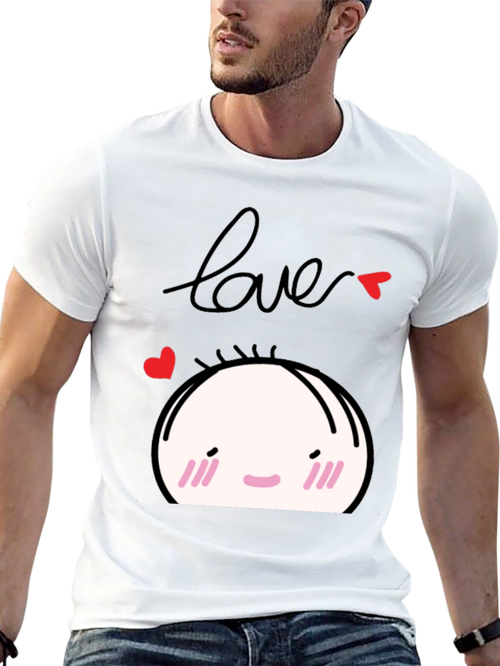 Love Bun Graphic T-Shirt - Cute Kawaii Style