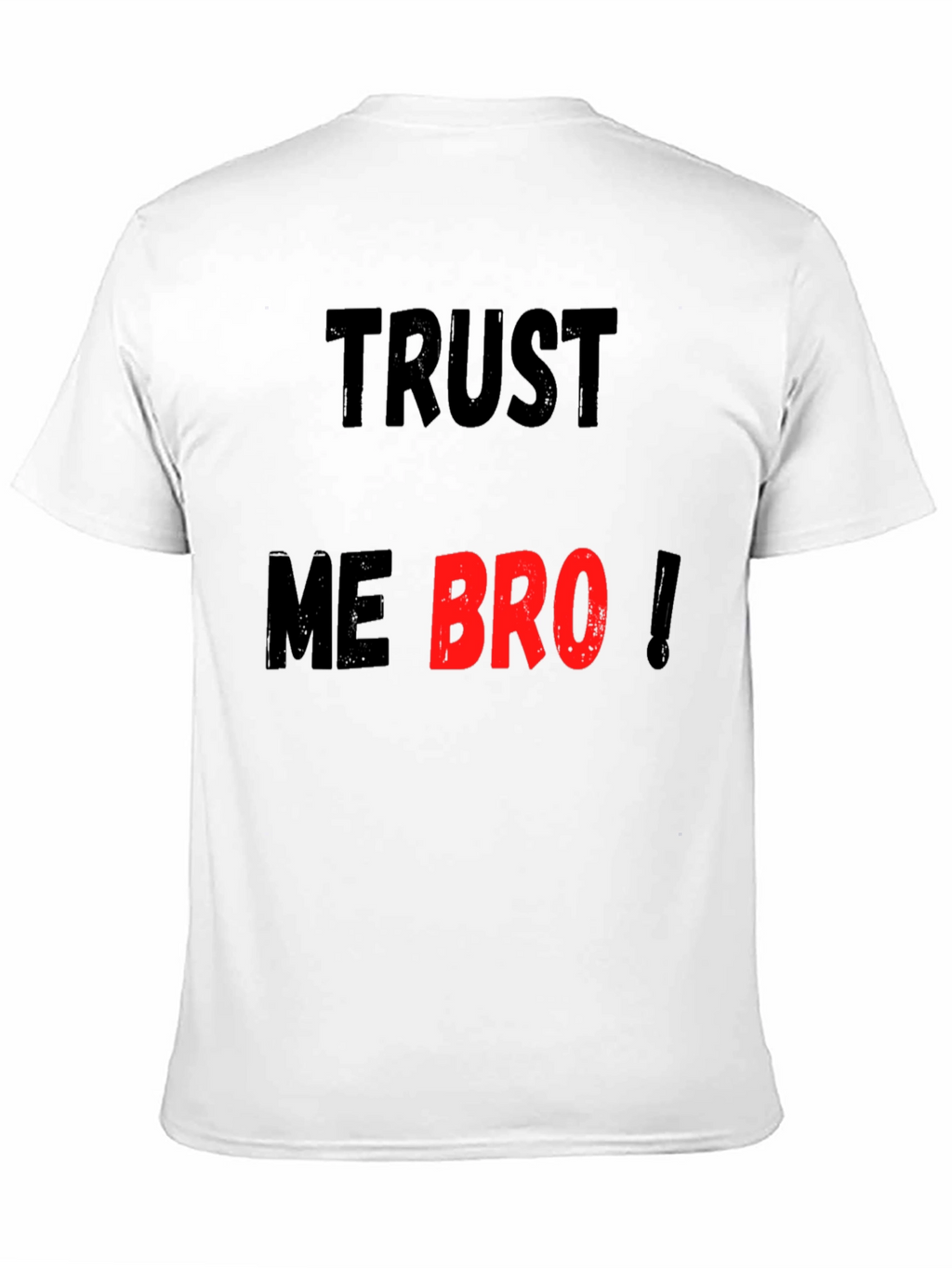 Trust Me Bro Black Graphic T-Shirt
