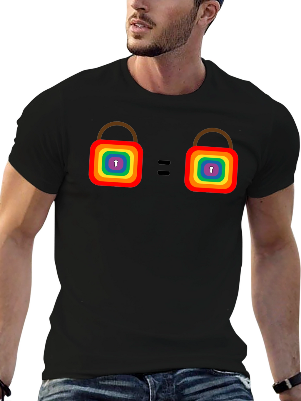LGBTQ+ Equality Shirt - Love is Love Design