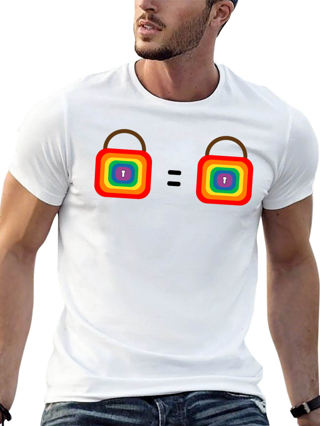 LGBTQ+ Equality Shirt - Love is Love Design