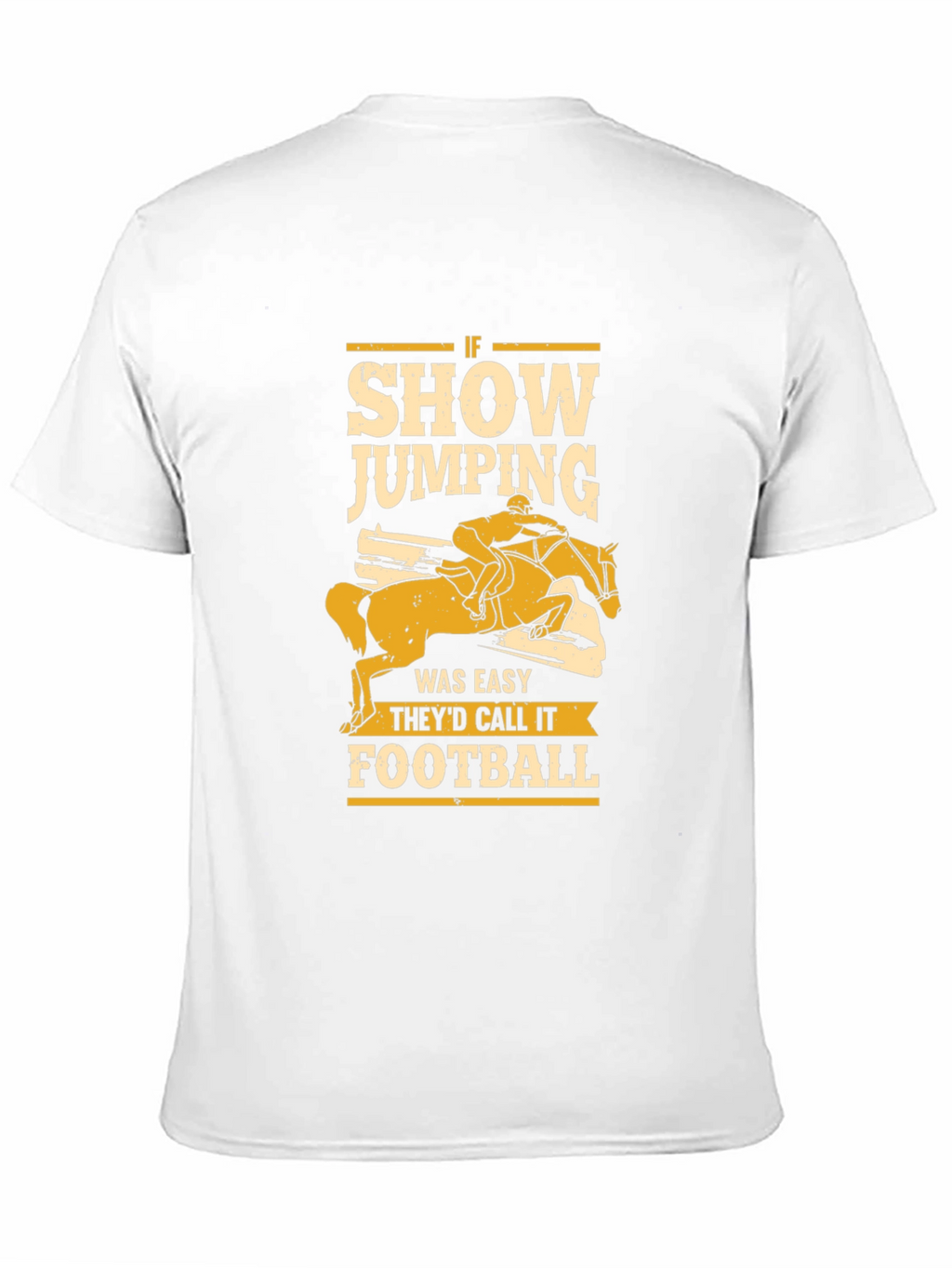 Show Jumping T-Shirt - Equestrian Horse Lover Tee