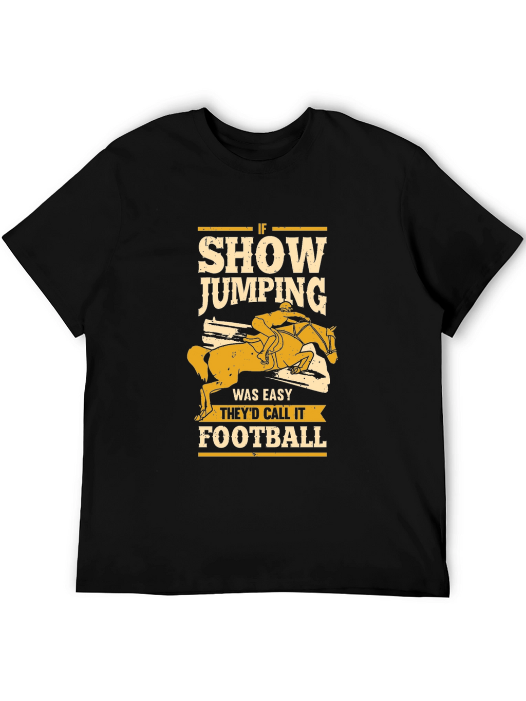 Show Jumping T-Shirt - Equestrian Horse Lover Tee