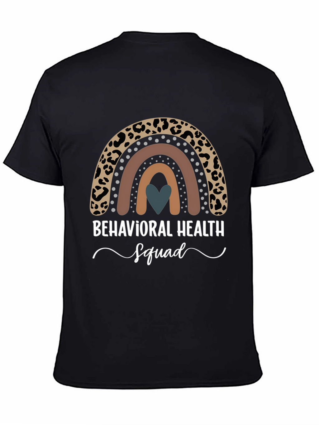 Behavioral Health Squad Rainbow Graphic Tee