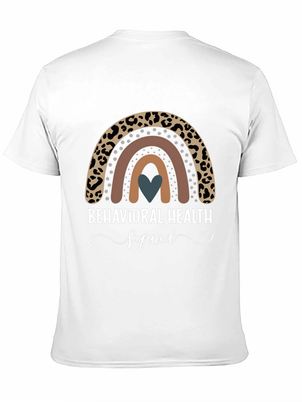 Behavioral Health Squad Rainbow Graphic Tee