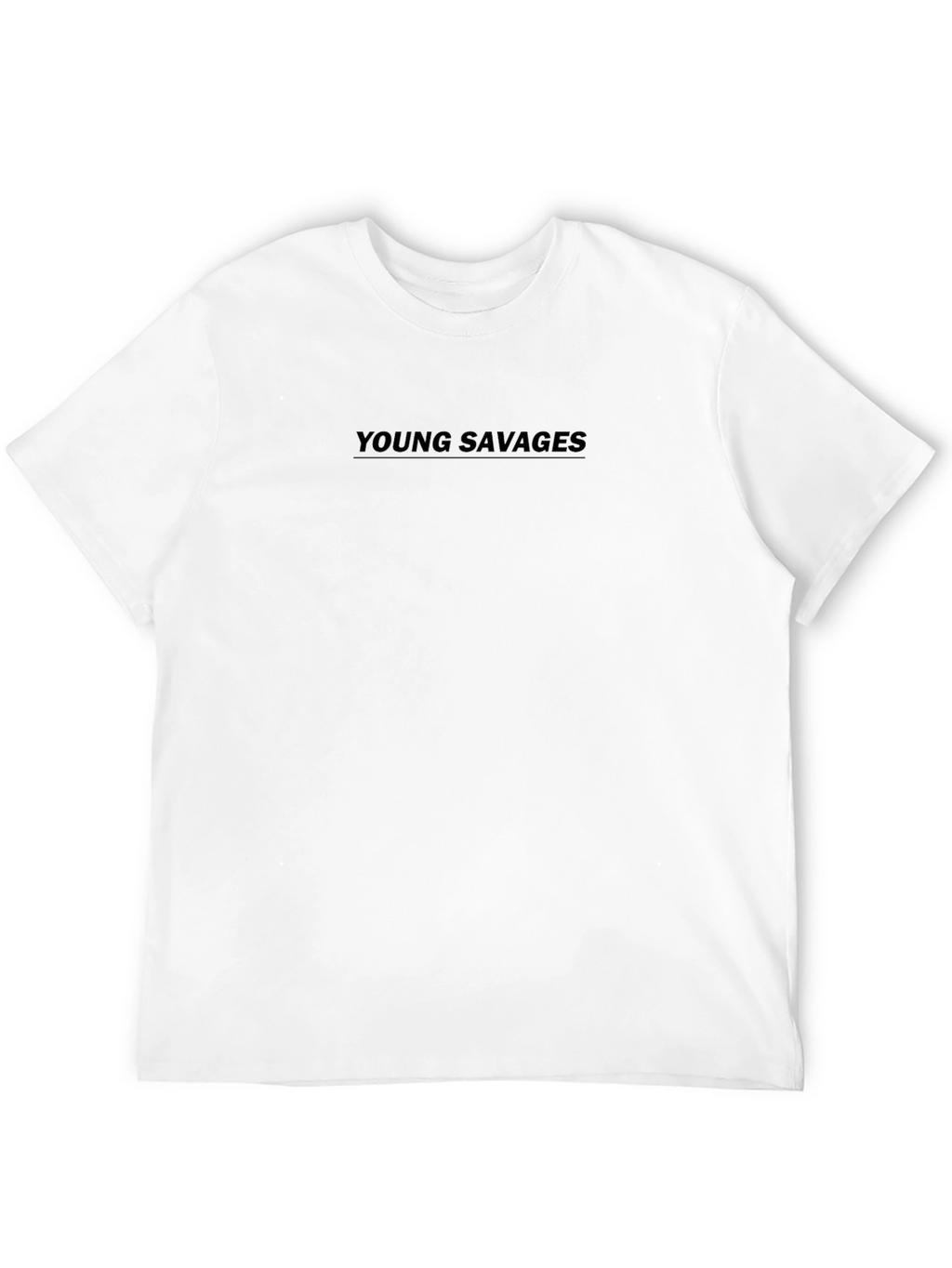Young Savages Black Crew Neck Tee
