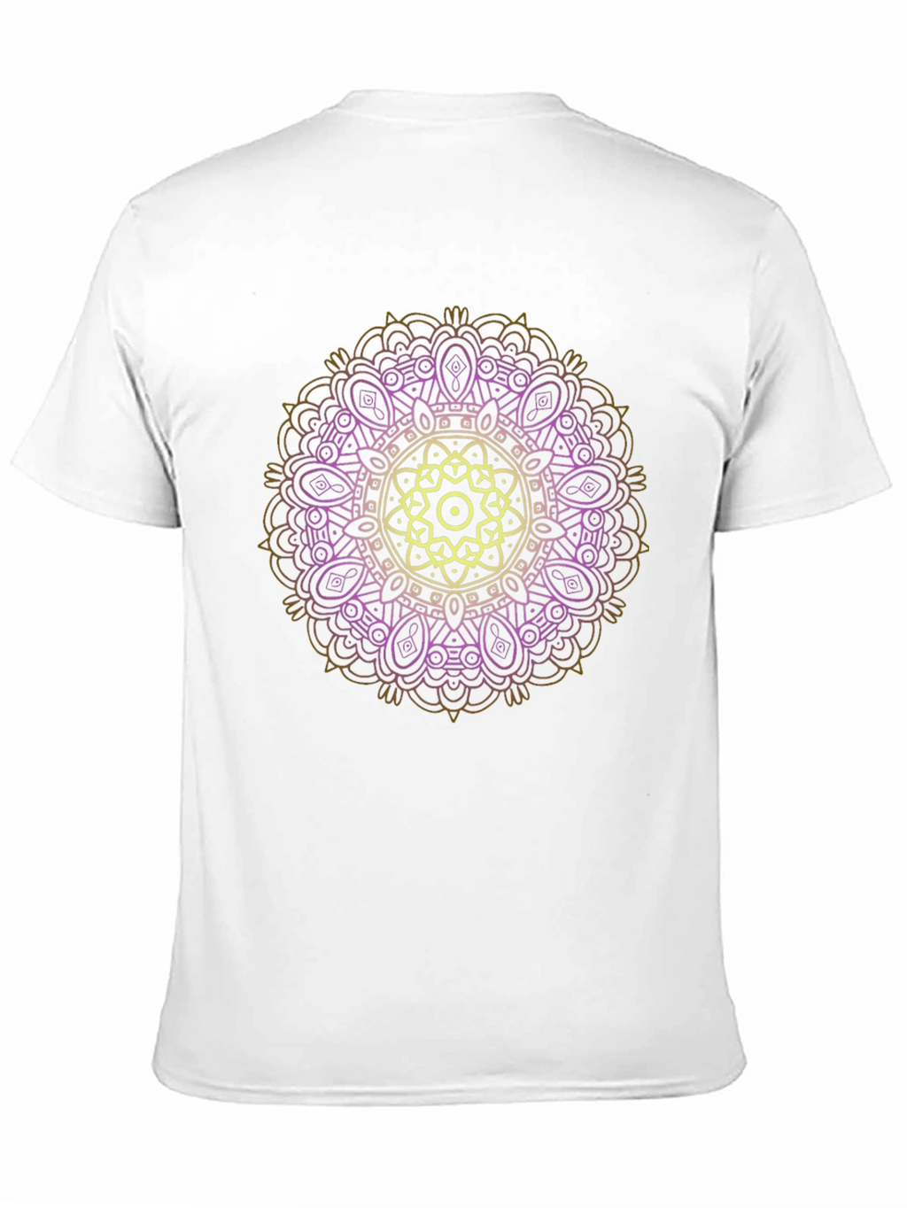 Mandala Graphic Tee - Stylish Black T-Shirt