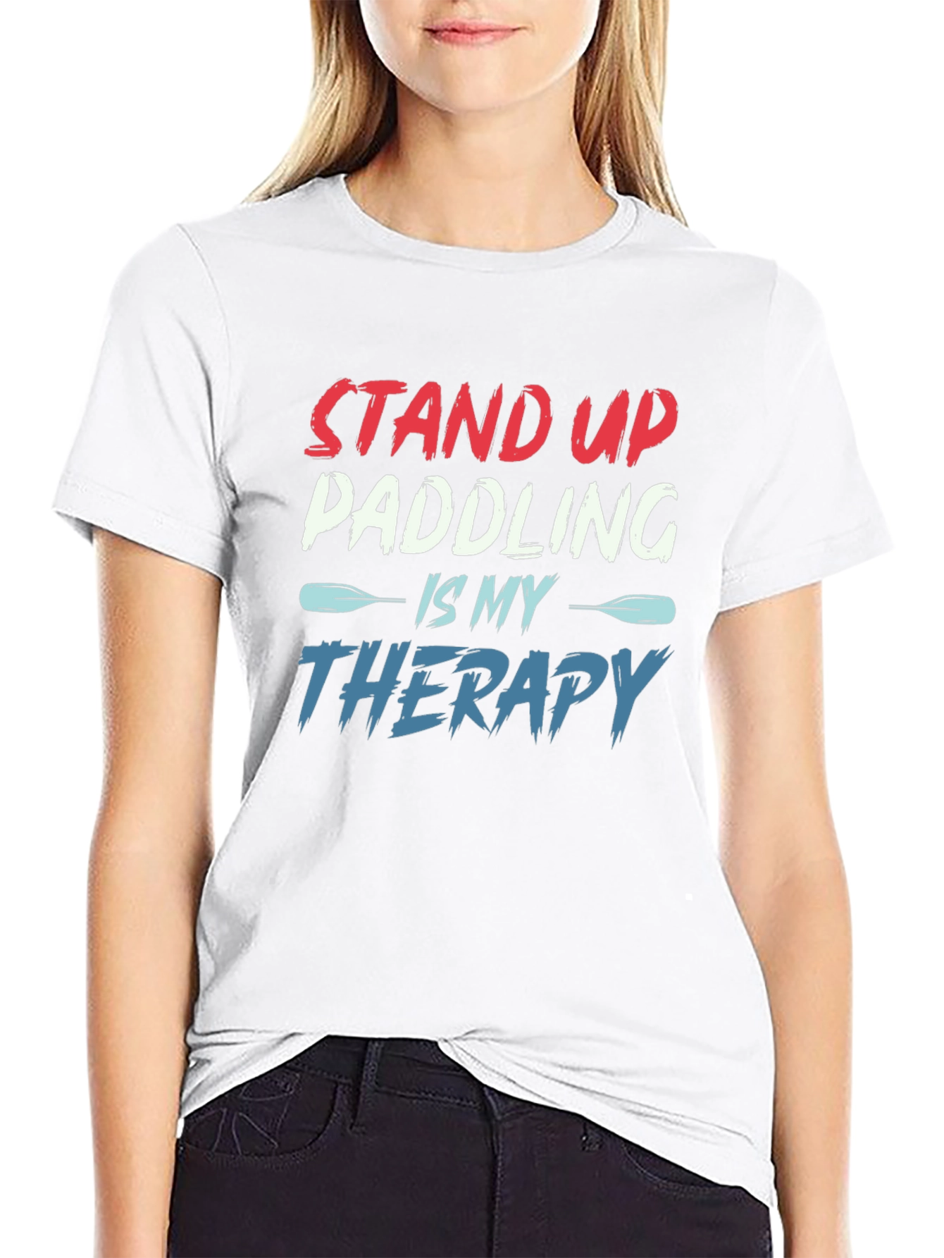 Stand Up Paddling Therapy T-Shirt