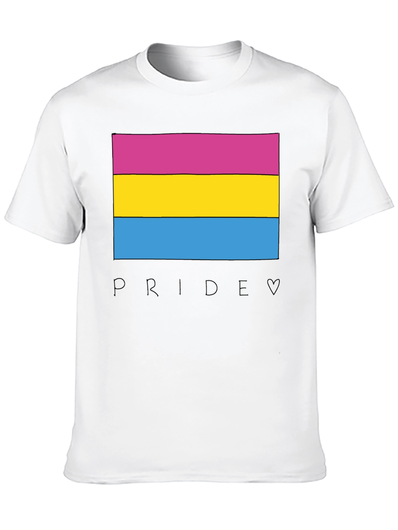 Pansexual Pride Flag T-Shirt - LGBTQ+ Pride