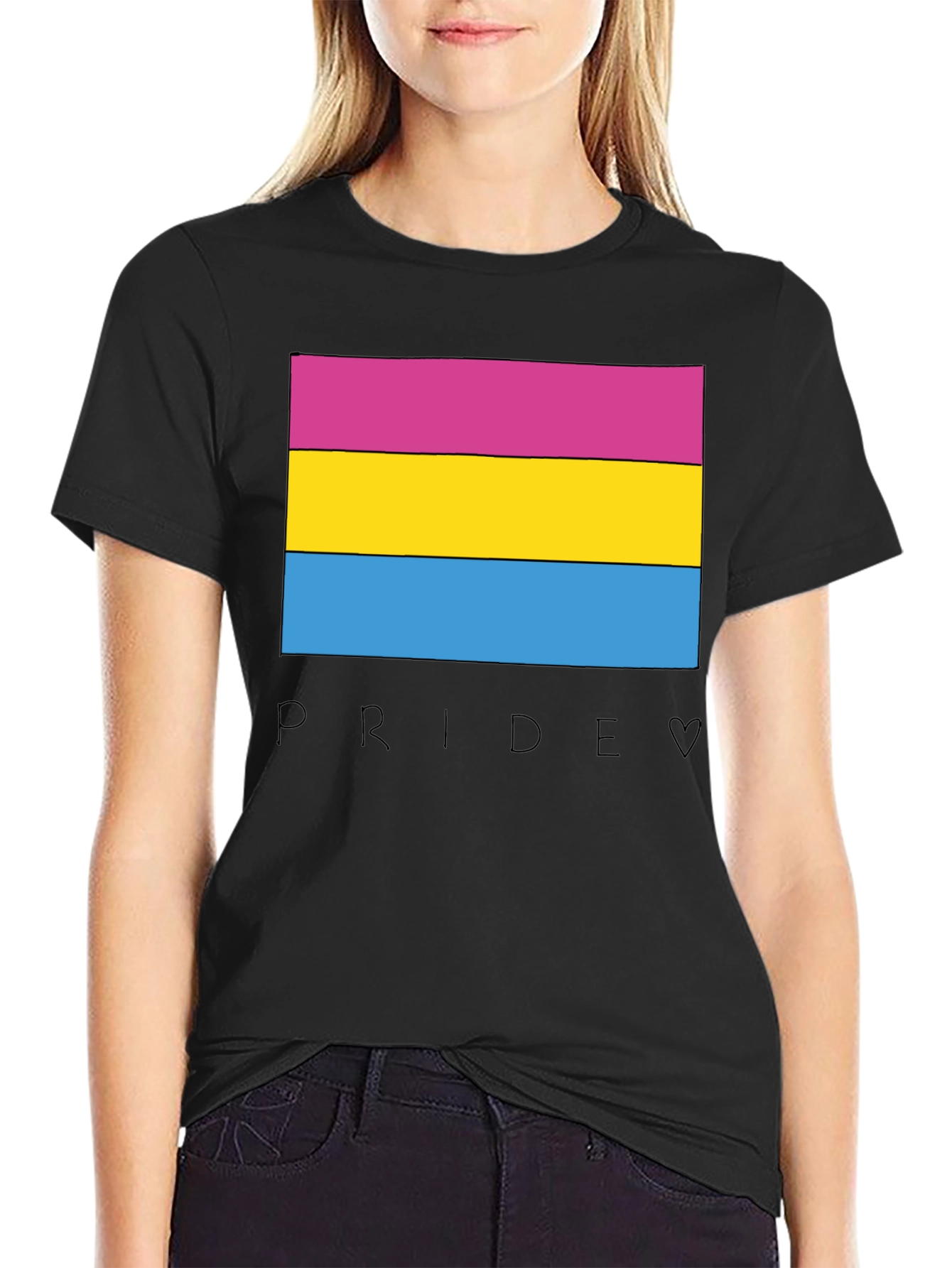 Pansexual Pride Flag T-Shirt - LGBTQ+ Pride