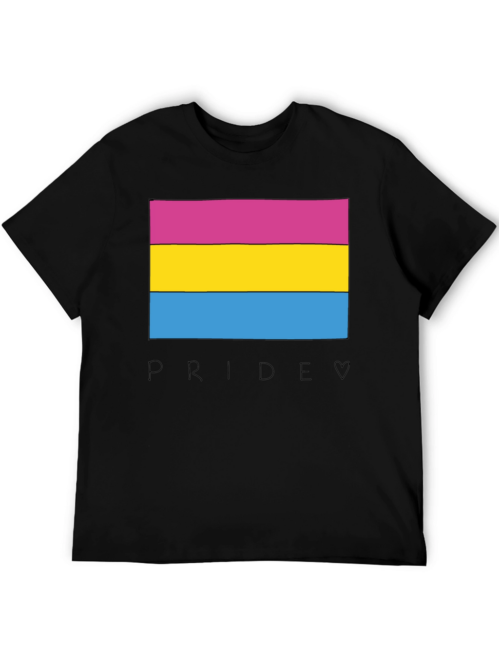 Pansexual Pride Flag T-Shirt - LGBTQ+ Pride