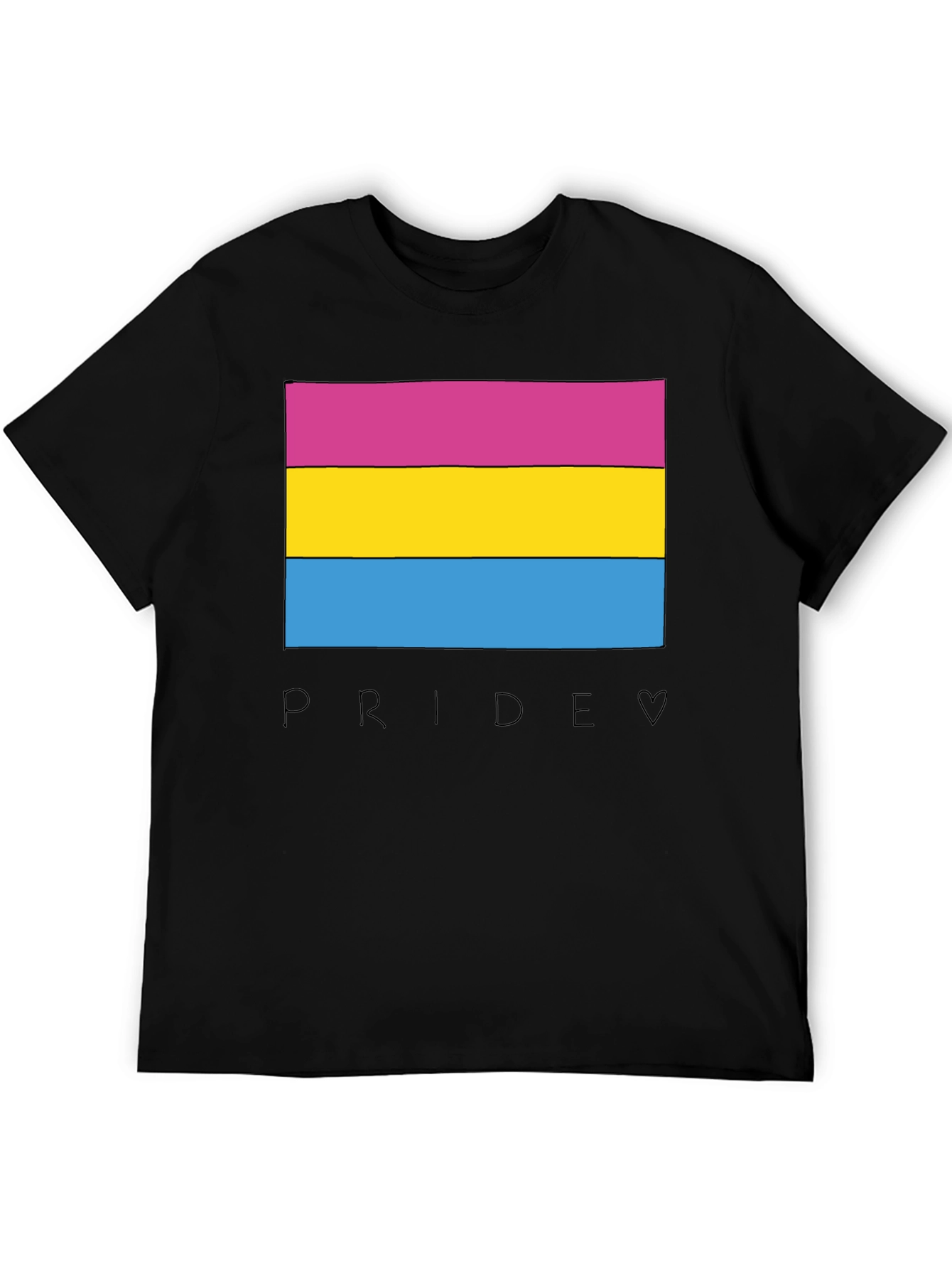 Pansexual Pride Flag T-Shirt - LGBTQ+ Pride