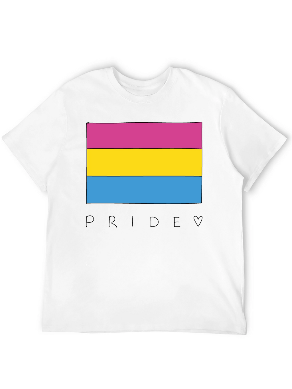 Pansexual Pride Flag T-Shirt - LGBTQ+ Pride