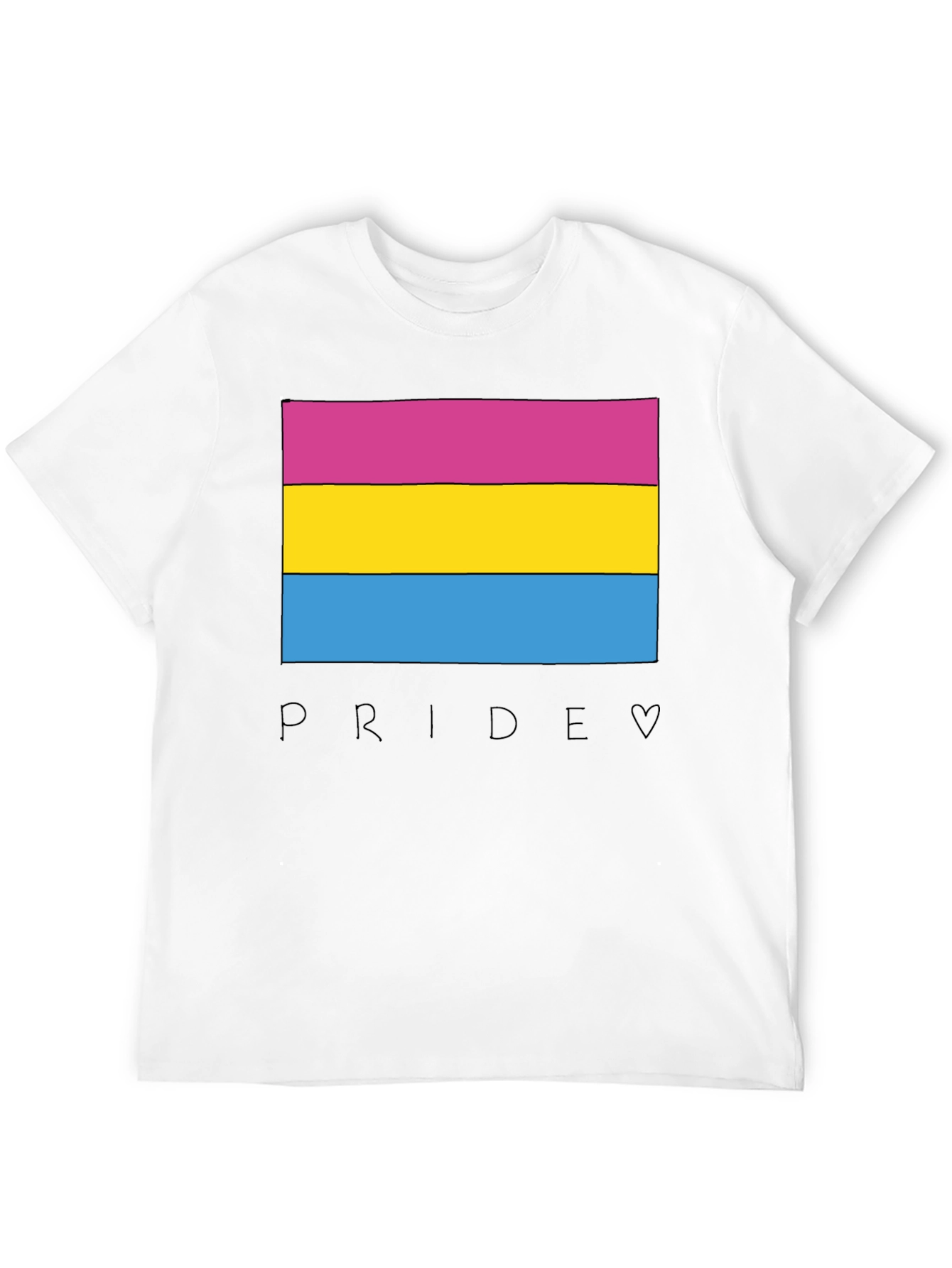 Pansexual Pride Flag T-Shirt - LGBTQ+ Pride