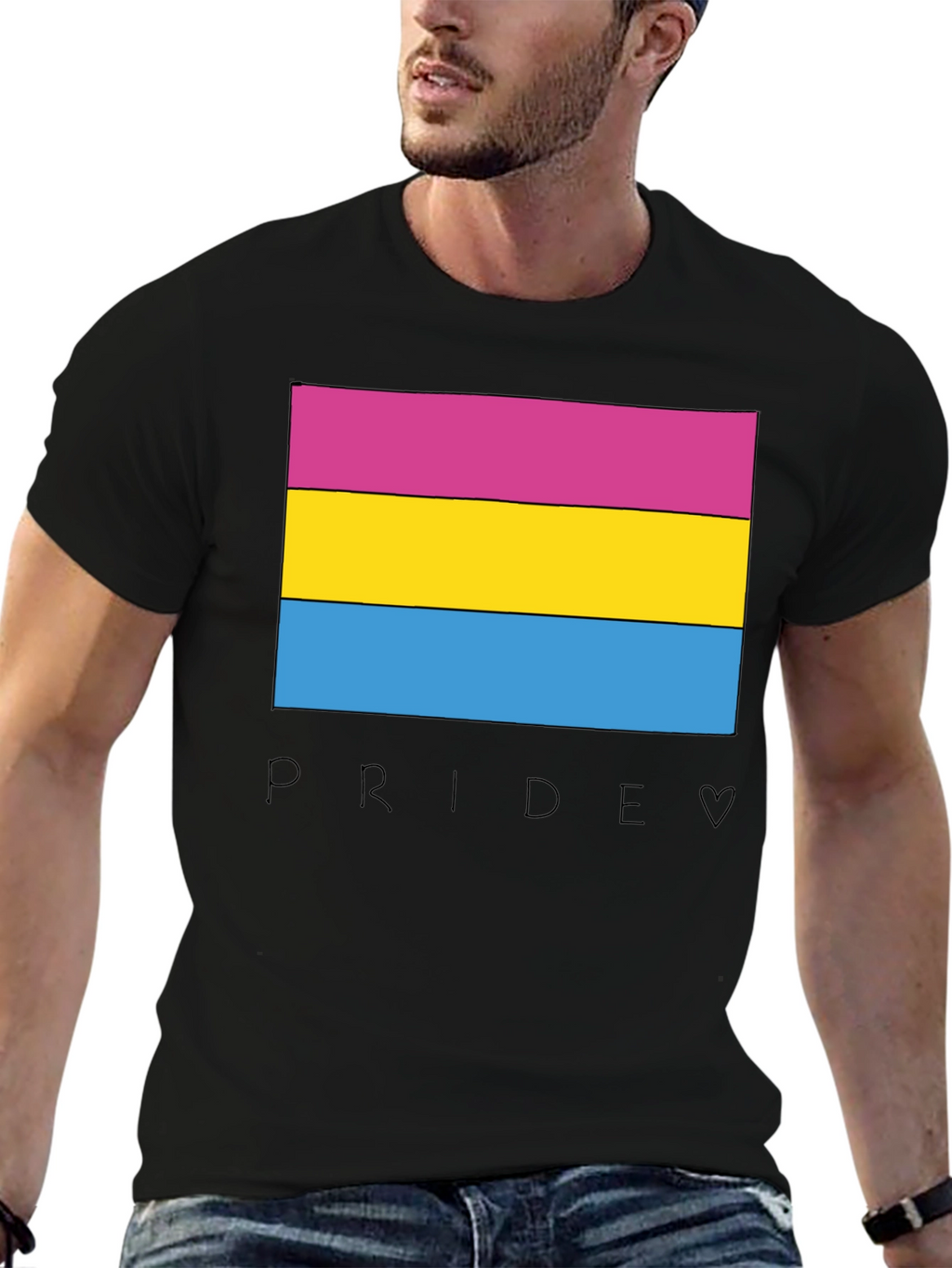 Pansexual Pride Flag T-Shirt - LGBTQ+ Pride