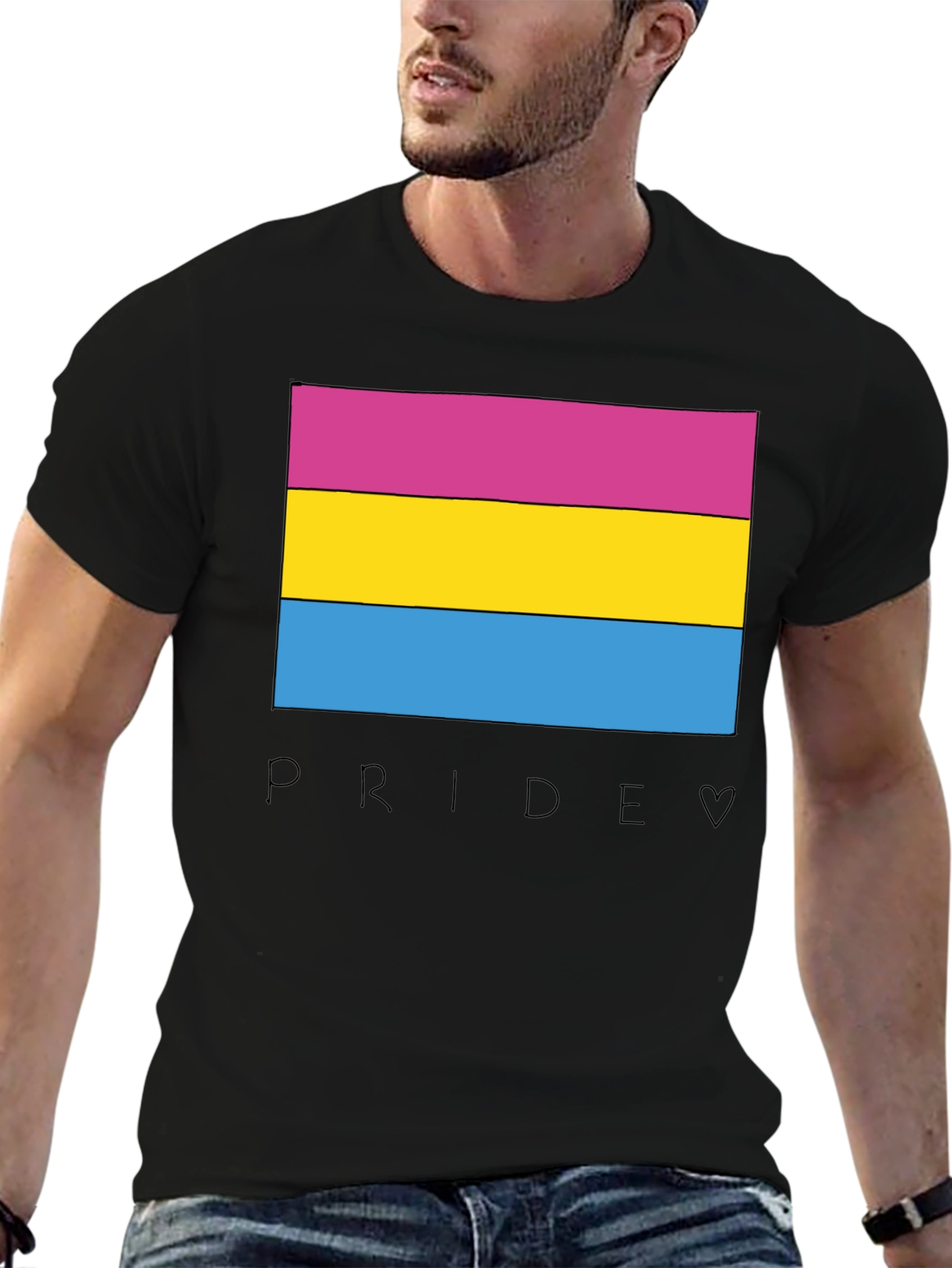 Pansexual Pride Flag T-Shirt - LGBTQ+ Pride