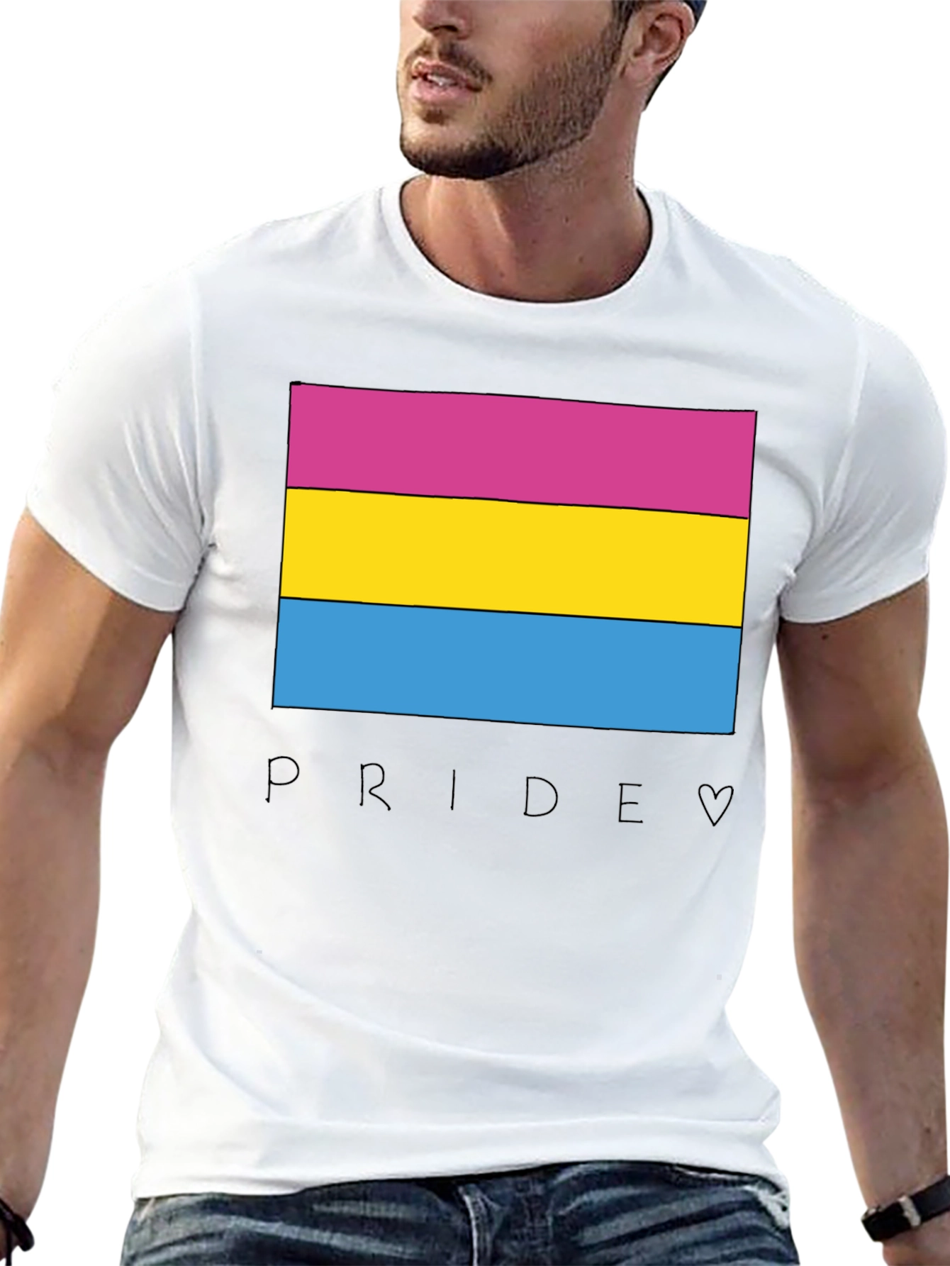 Pansexual Pride Flag T-Shirt - LGBTQ+ Pride