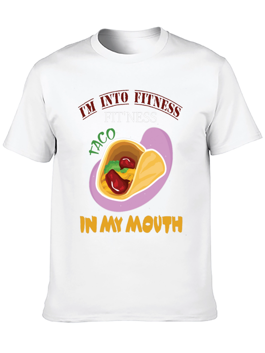 Taco Fitness Graphic T-Shirt