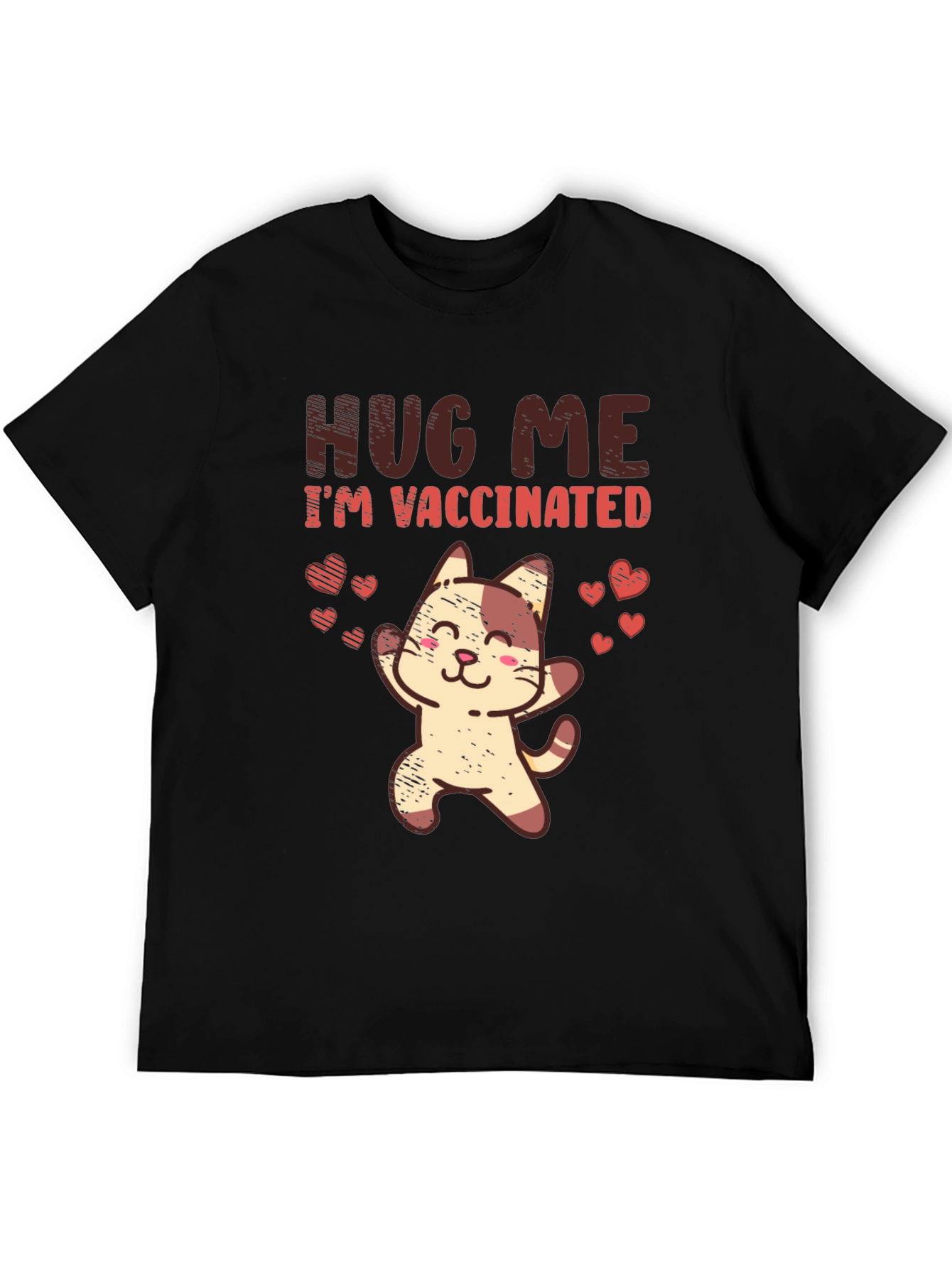 Vaccinated Cat Graphic Tee