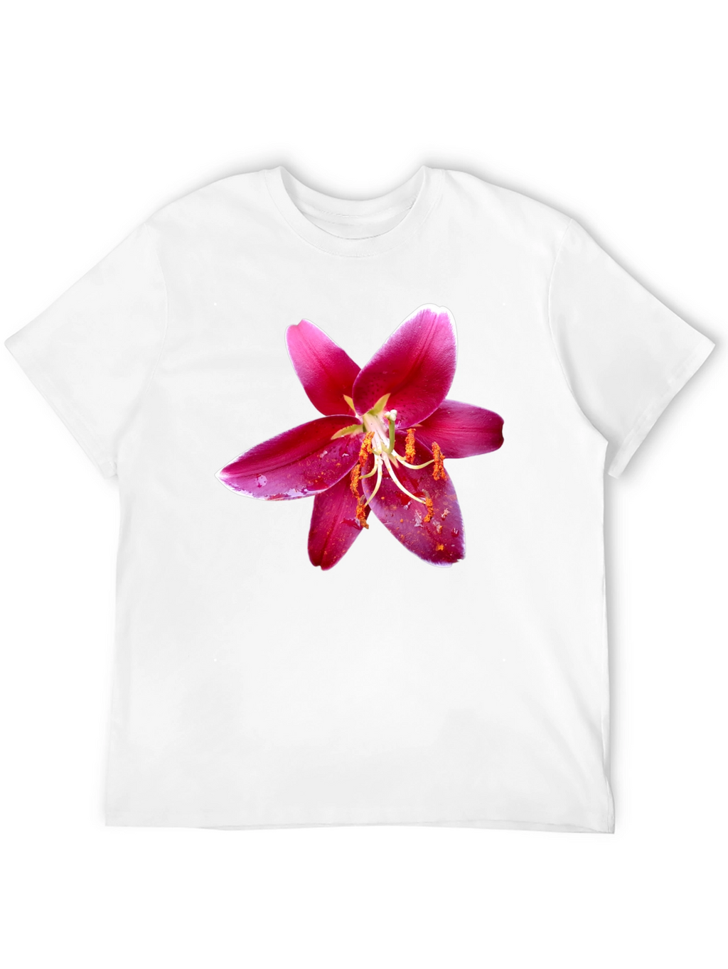 Floral Graphic Tee - Bold Flower Print