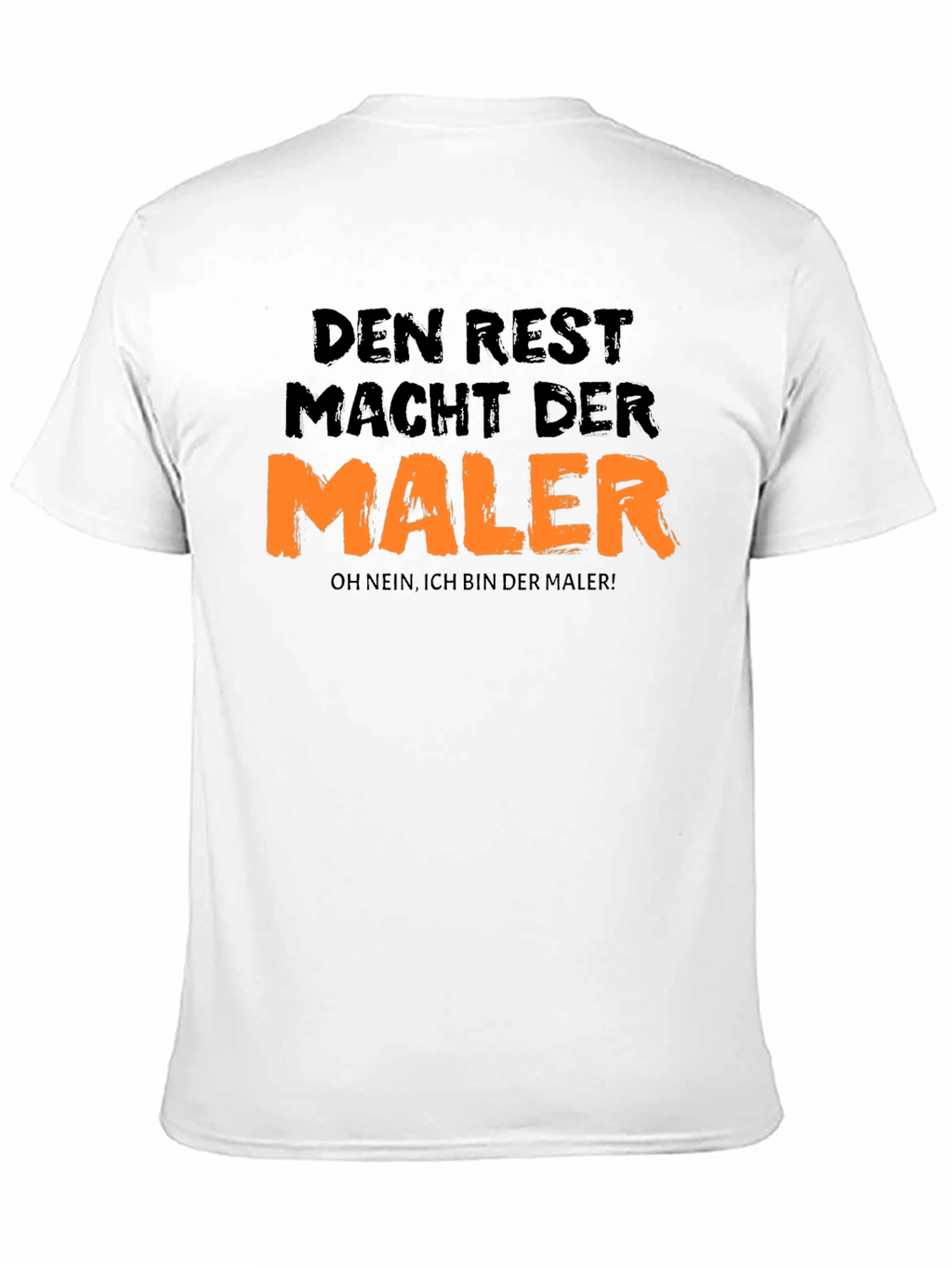 Den Rest Macht Der Maler Black Graphic Tee