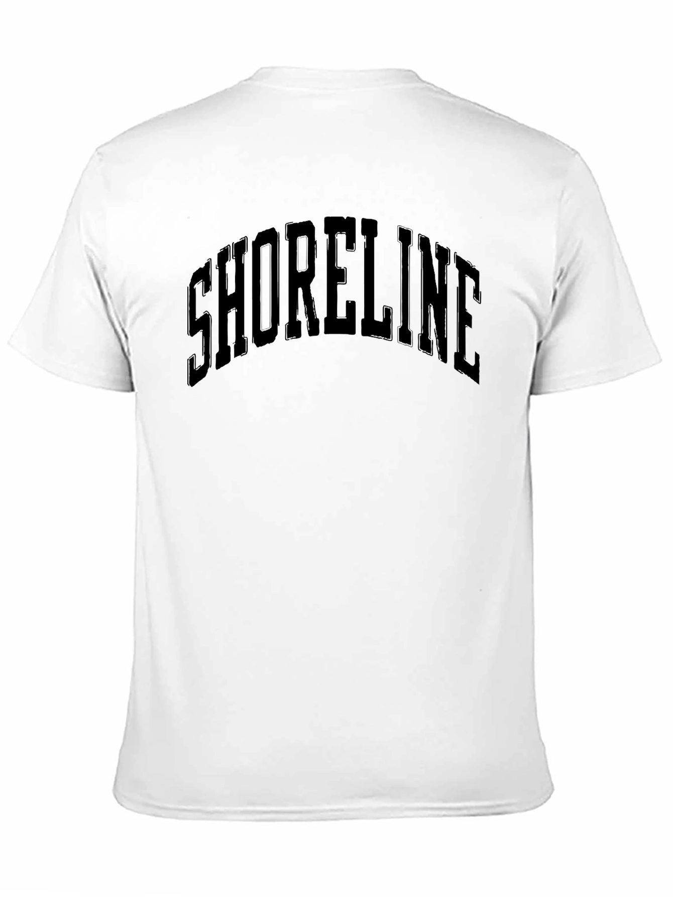 Shoreline Black Graphic T-Shirt