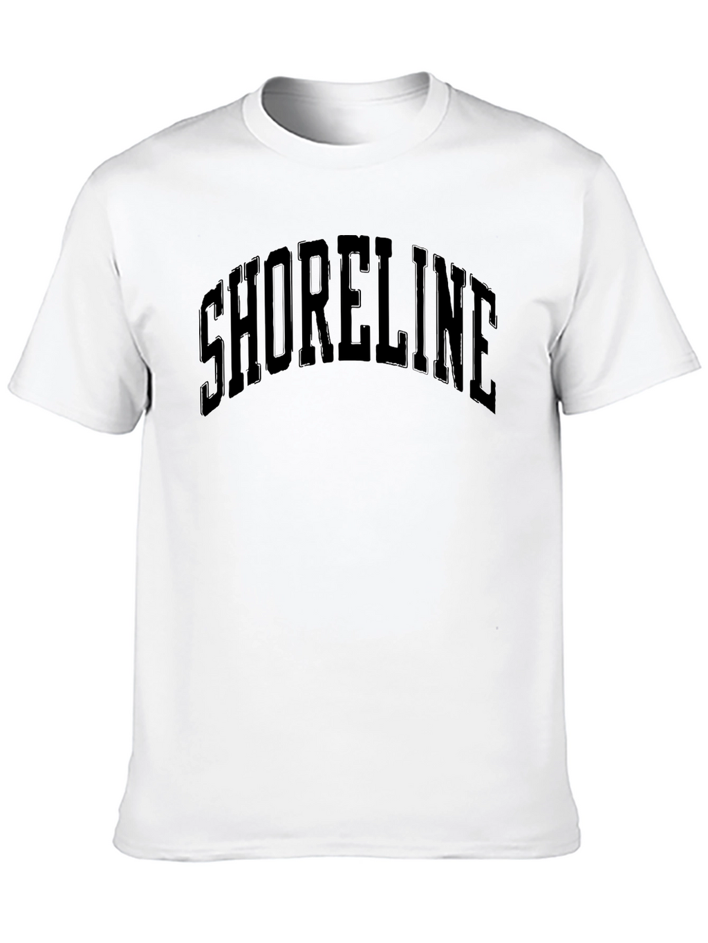 Shoreline Black Graphic T-Shirt
