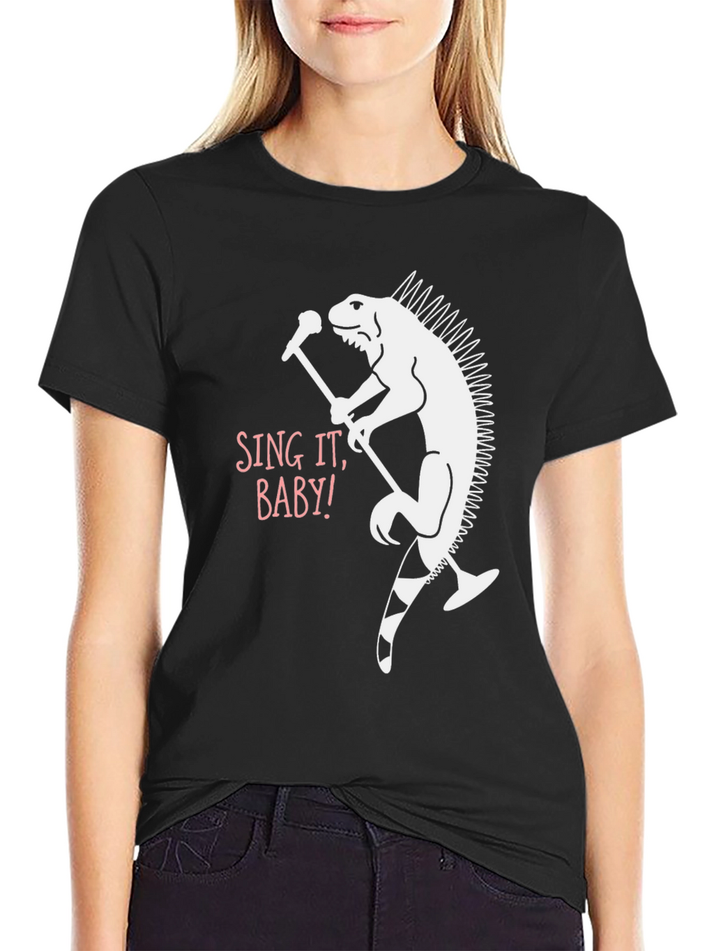 Sing It Baby! Iguana Graphic Tee
