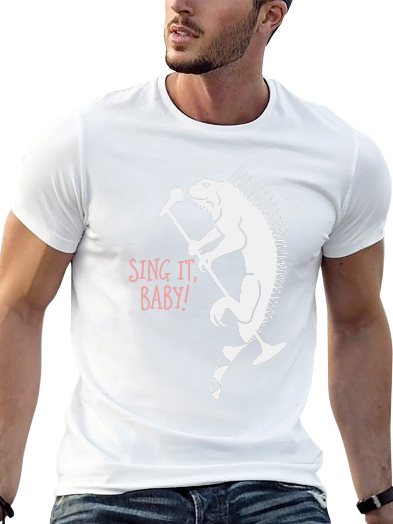 Sing It Baby! Iguana Graphic Tee
