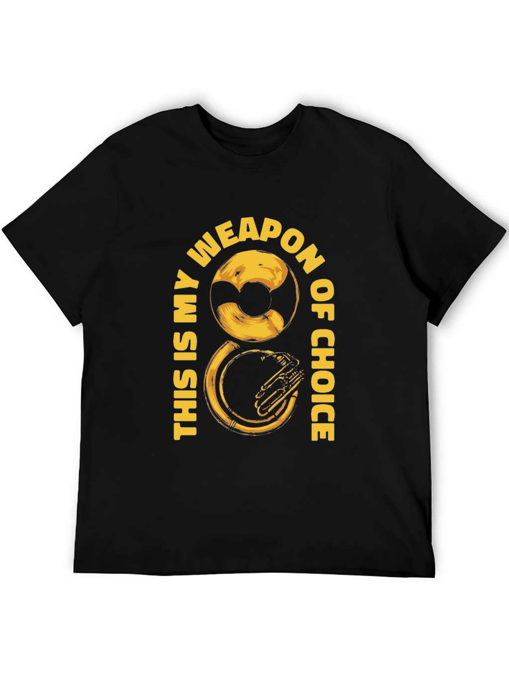 Tuba Weapon of Choice Graphic Tee