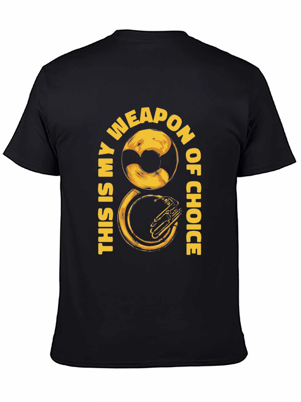 Tuba Weapon of Choice Graphic Tee