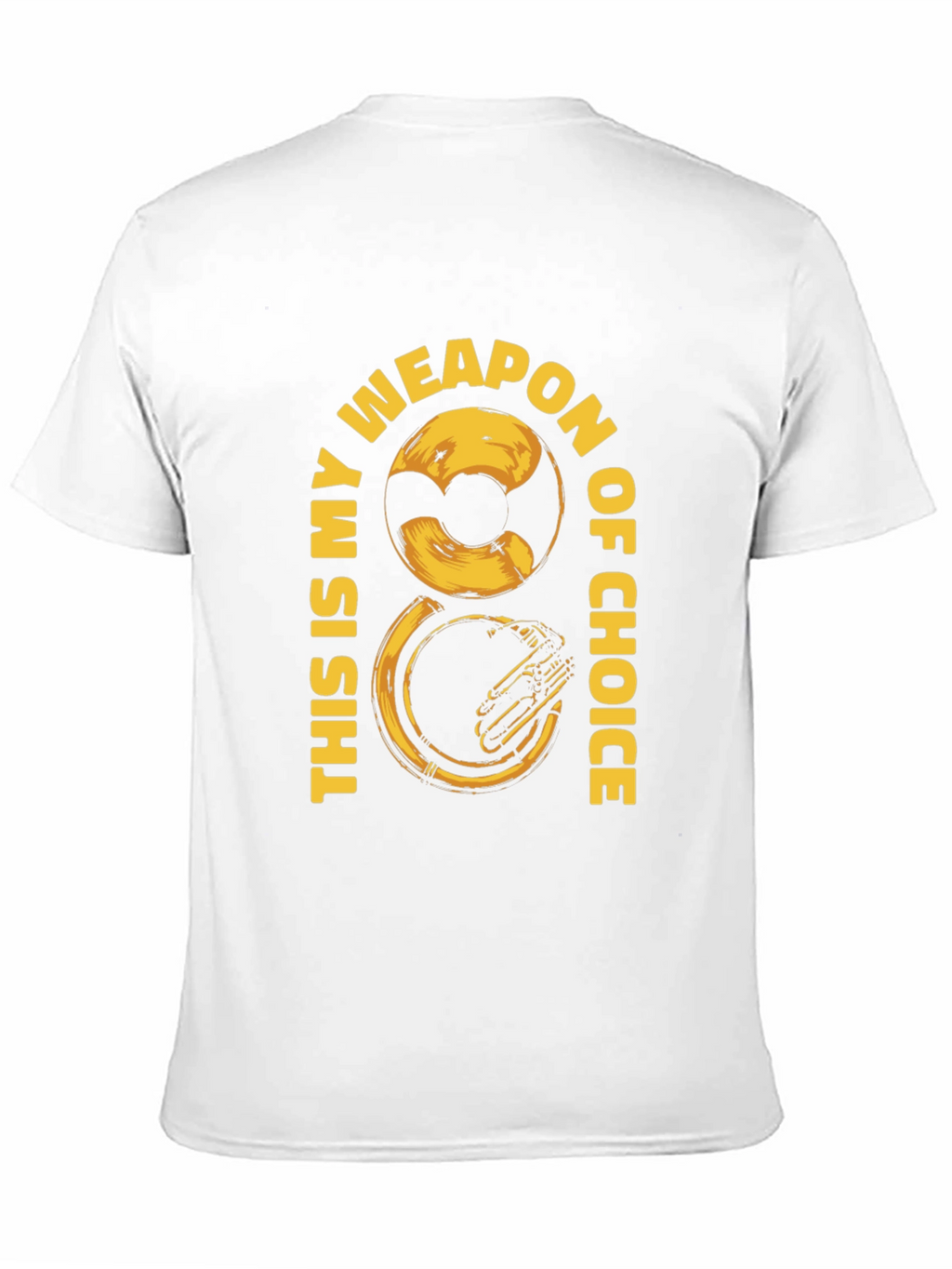 Tuba Weapon of Choice Graphic Tee