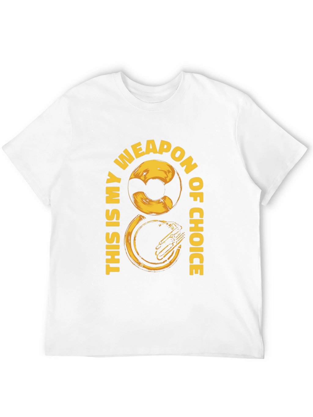 Tuba Weapon of Choice Graphic Tee