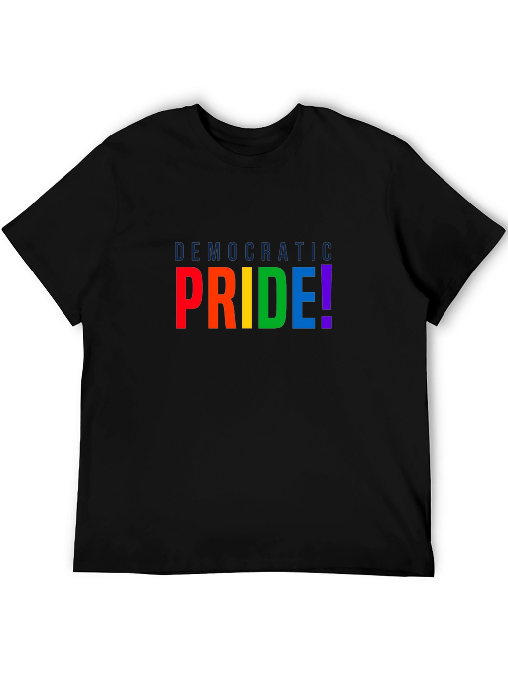 Democratic Pride Rainbow T-Shirt