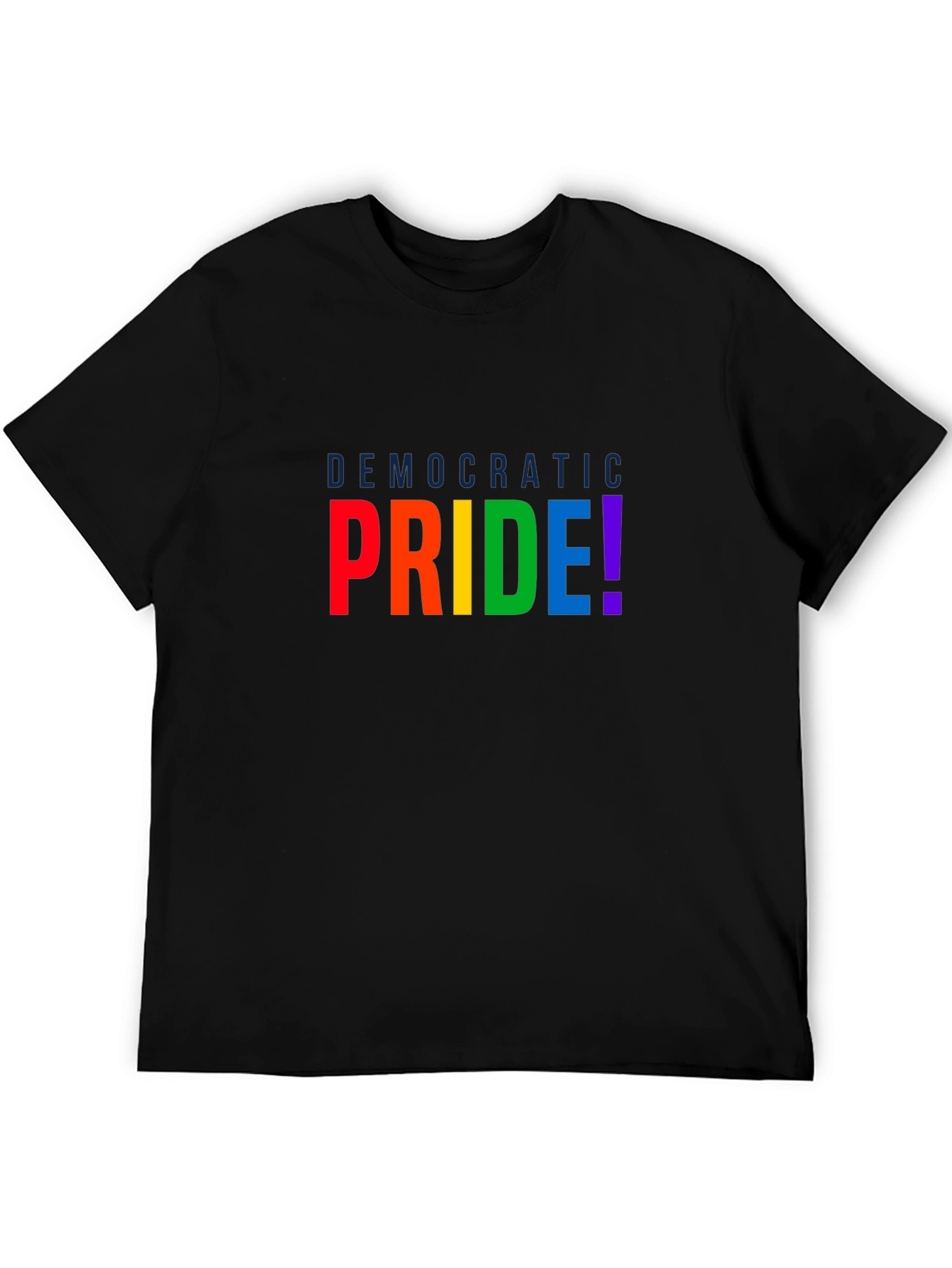 Democratic Pride Rainbow T-Shirt