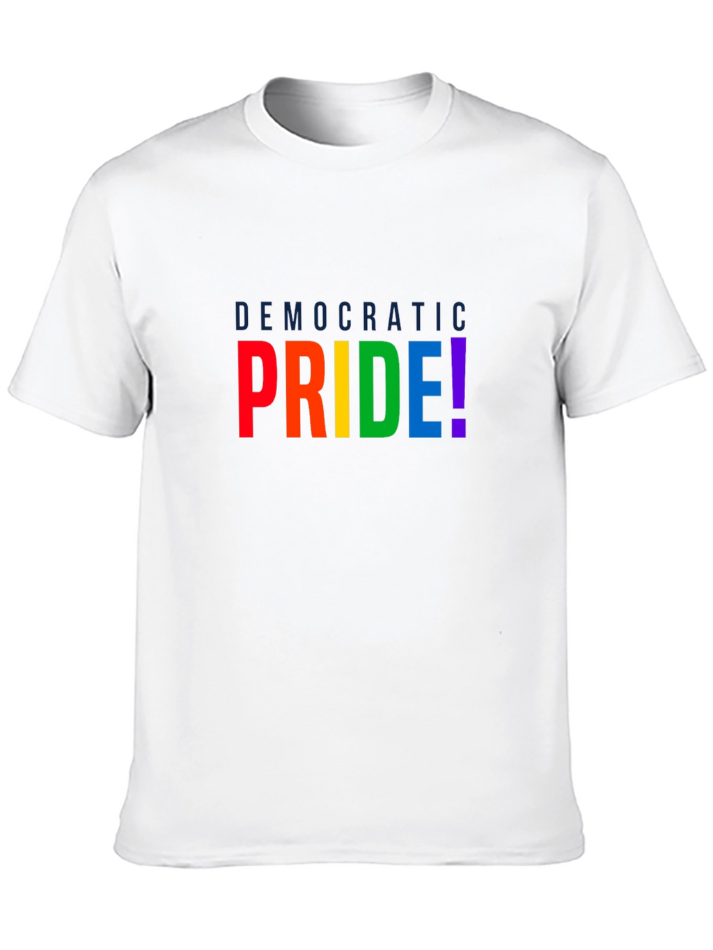 Democratic Pride Rainbow T-Shirt