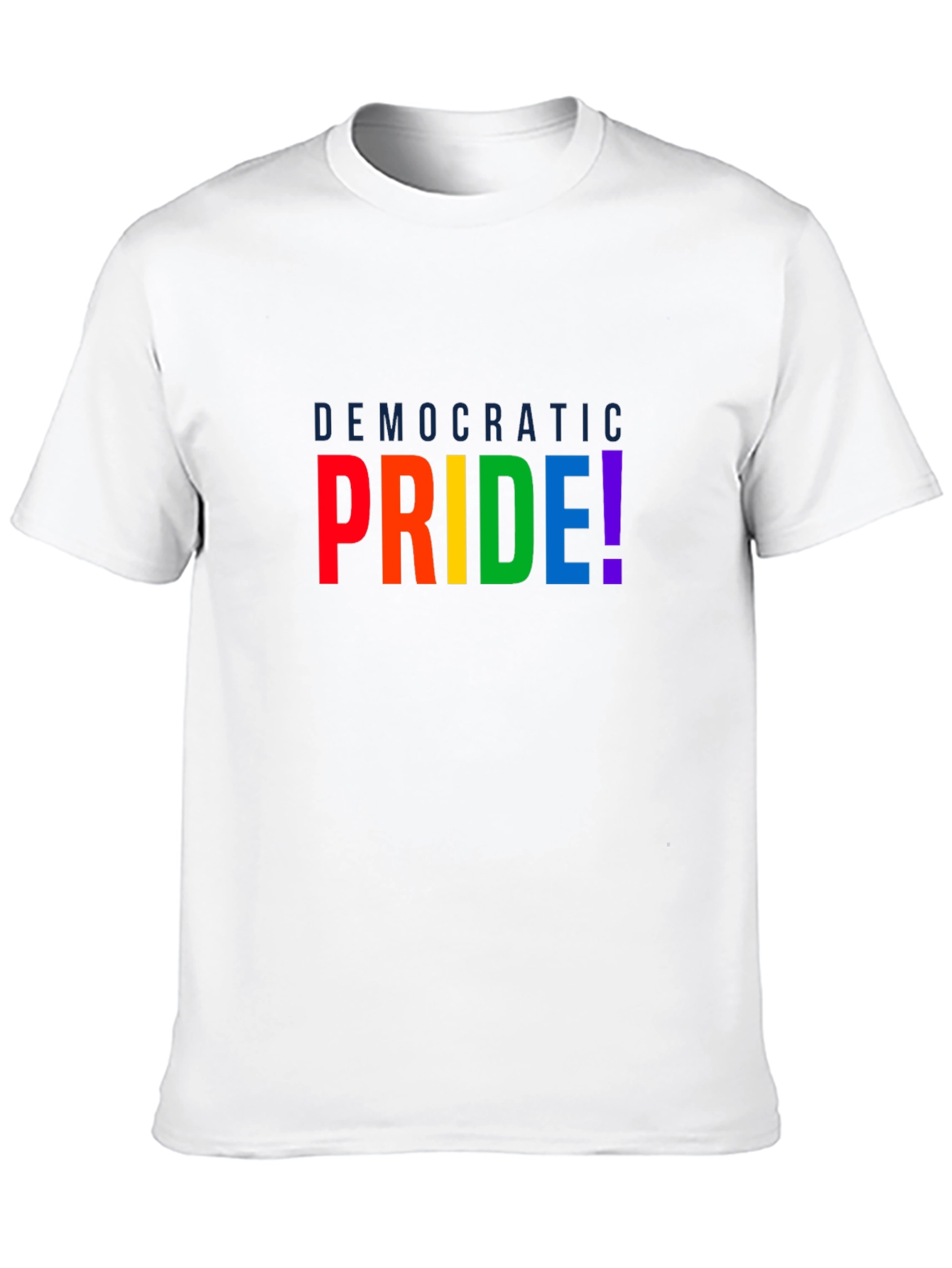 Democratic Pride Rainbow T-Shirt