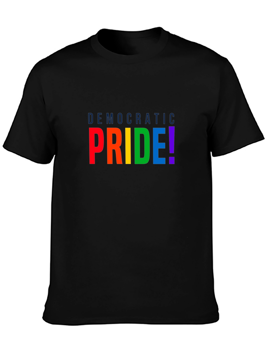Democratic Pride Rainbow T-Shirt