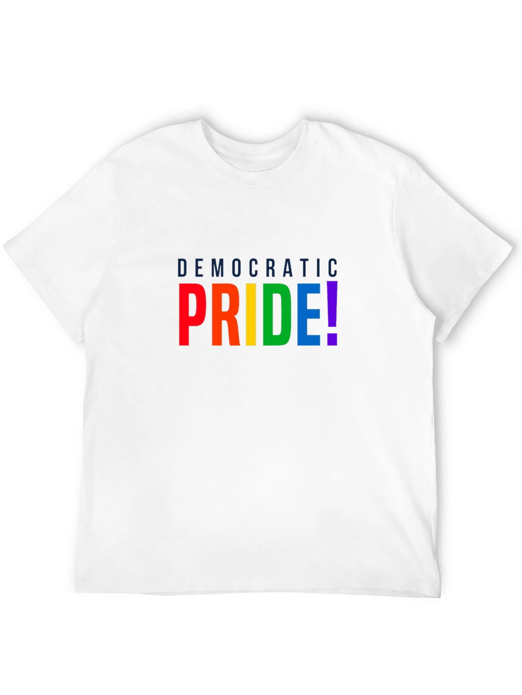 Democratic Pride Rainbow T-Shirt