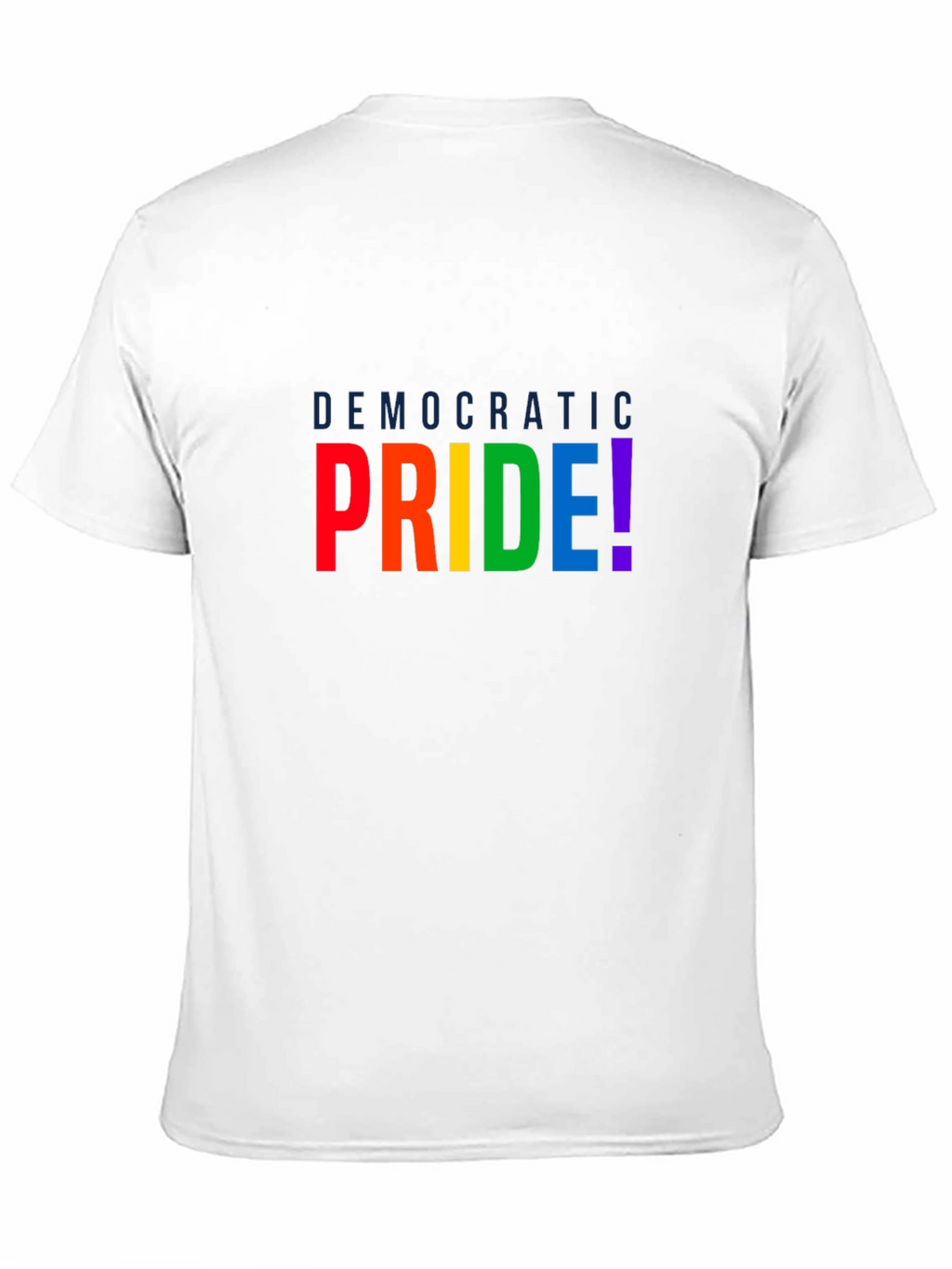 Democratic Pride Rainbow T-Shirt