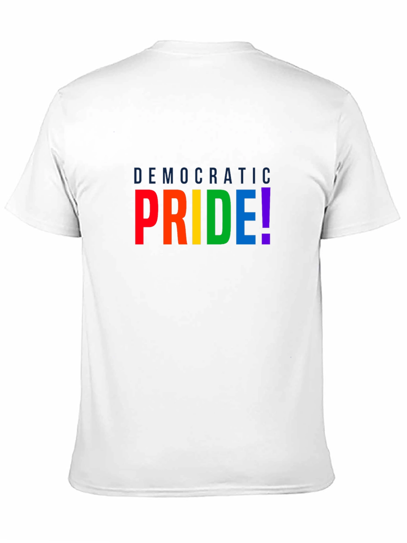 Democratic Pride Rainbow T-Shirt