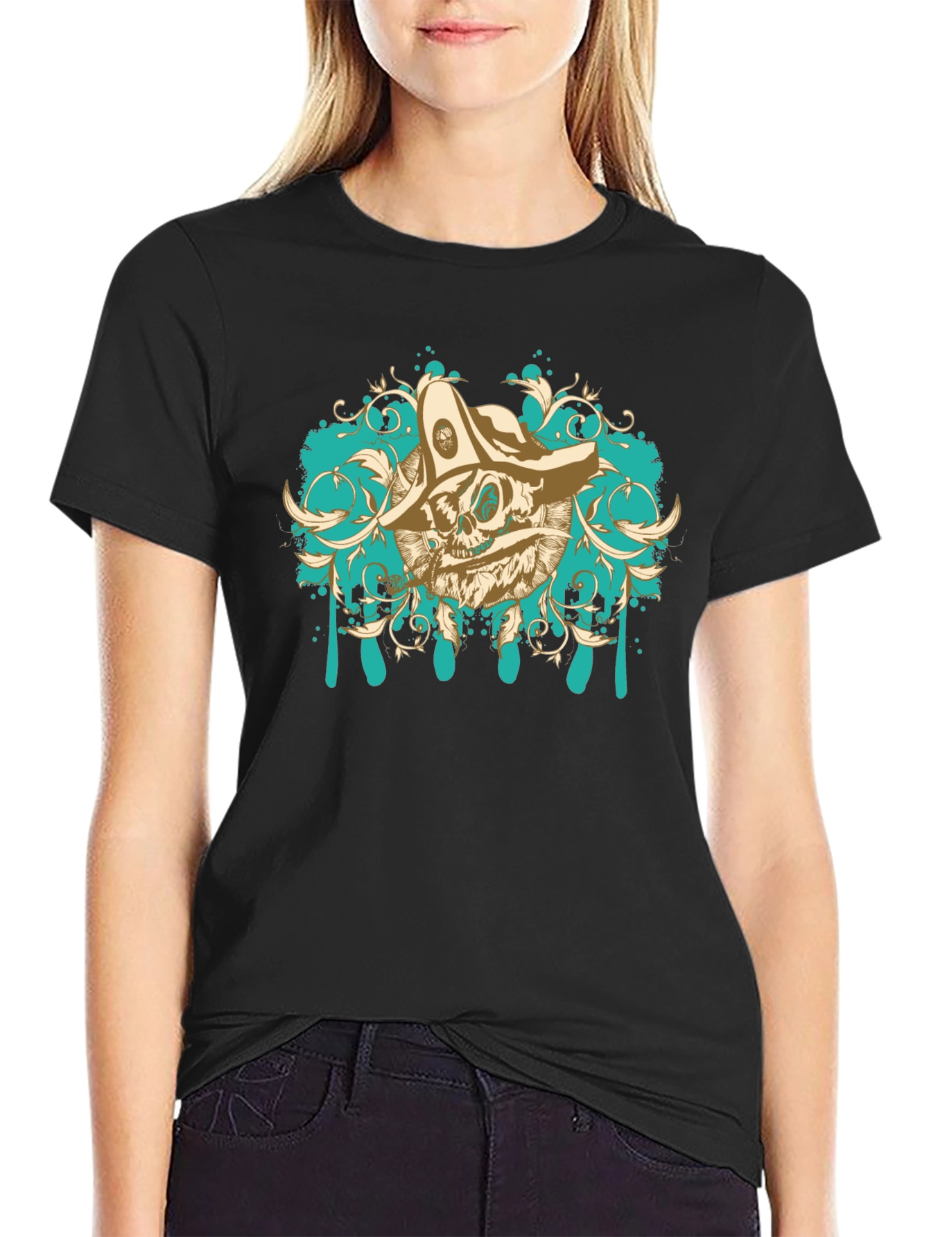 Pirate Skull Graphic Tee