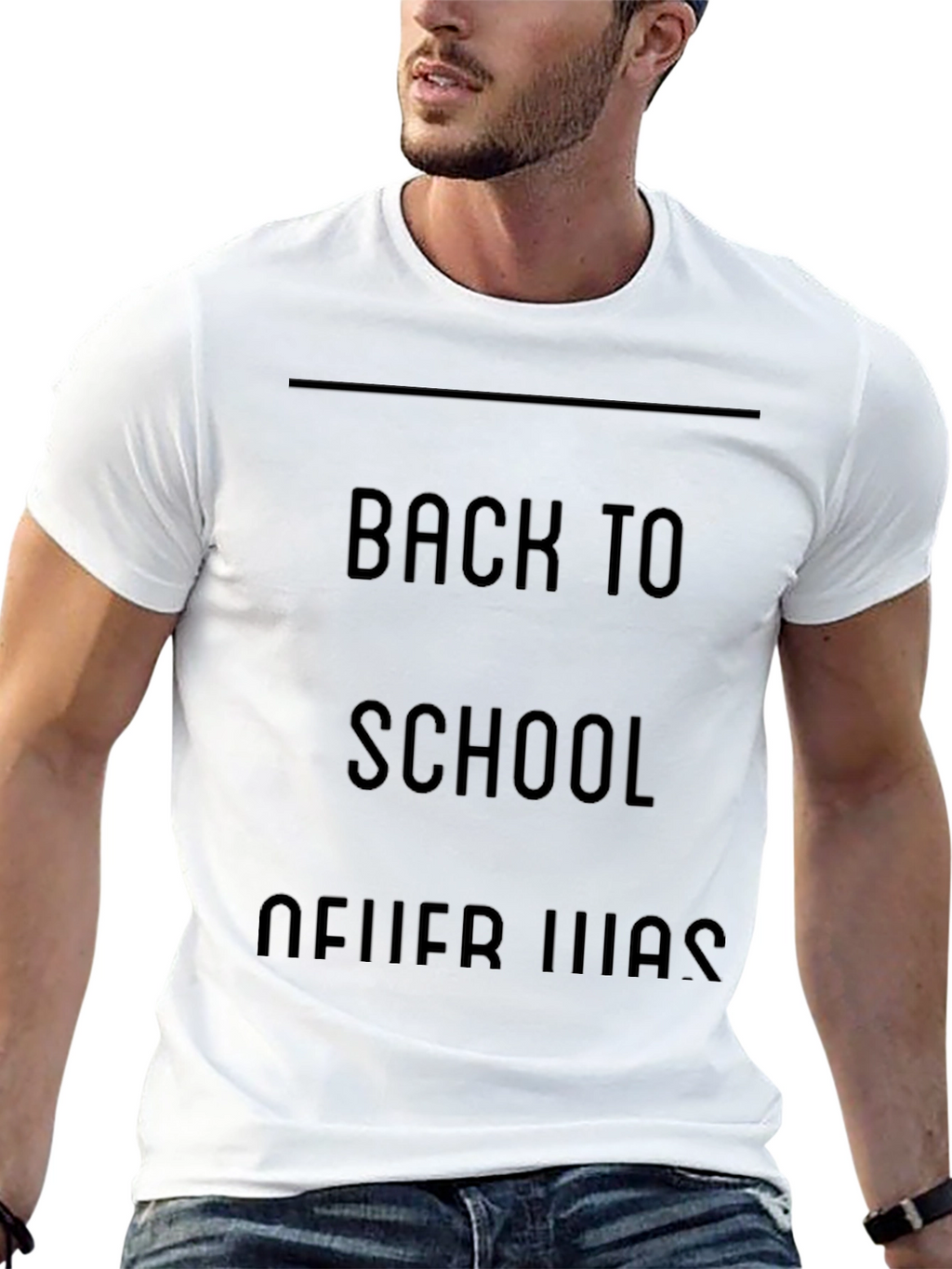 Back to School Never Was Black T-Shirt