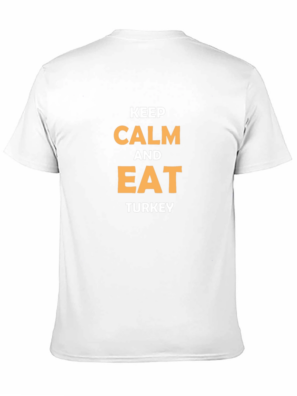 Keep Calm and Eat Turkey Black T-Shirt