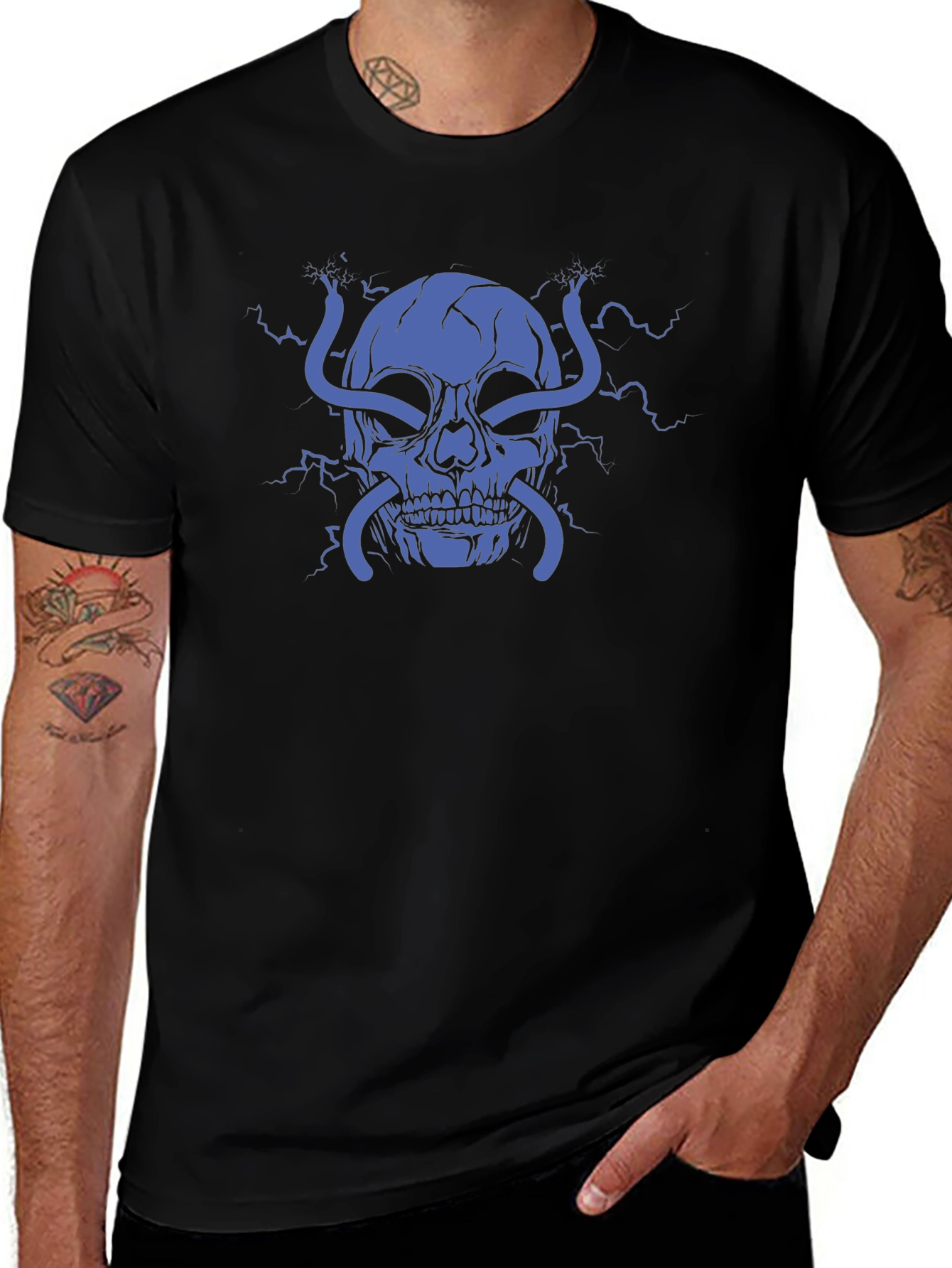 Skull and Electric T-Shirt
