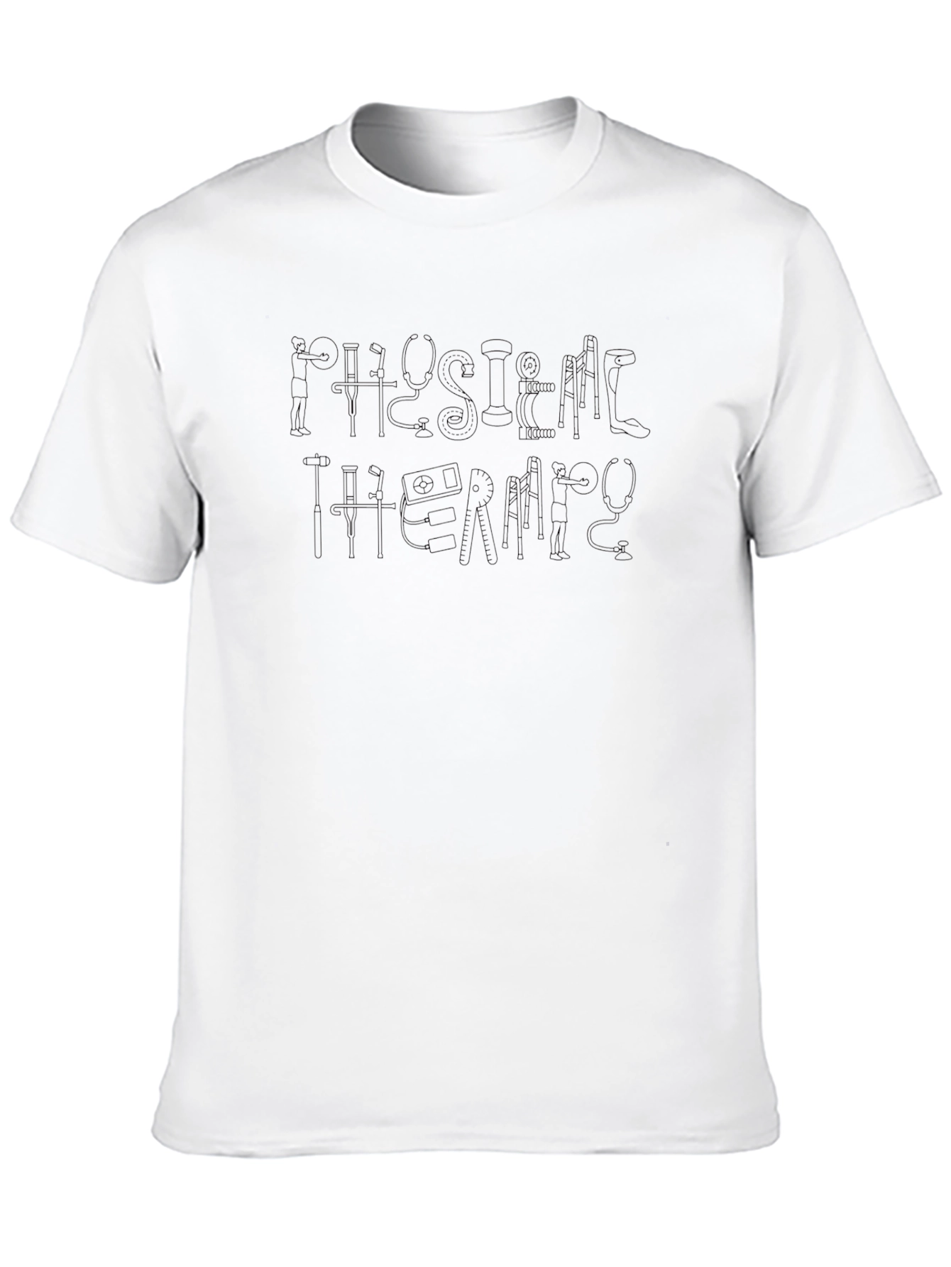Physical Therapy Novelty Graphic T-Shirt