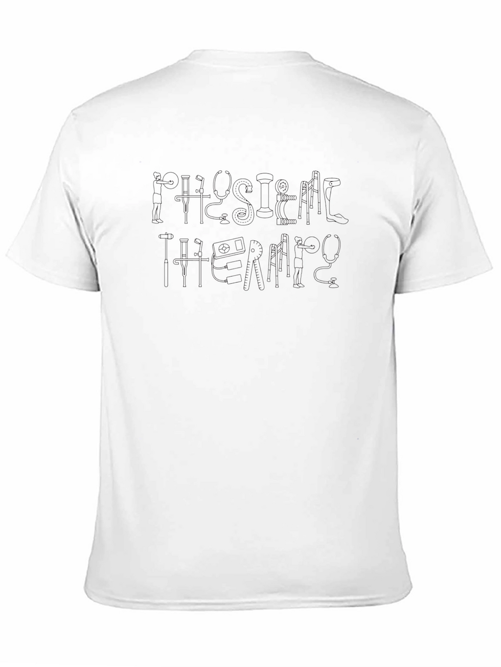 Physical Therapy Novelty Graphic T-Shirt