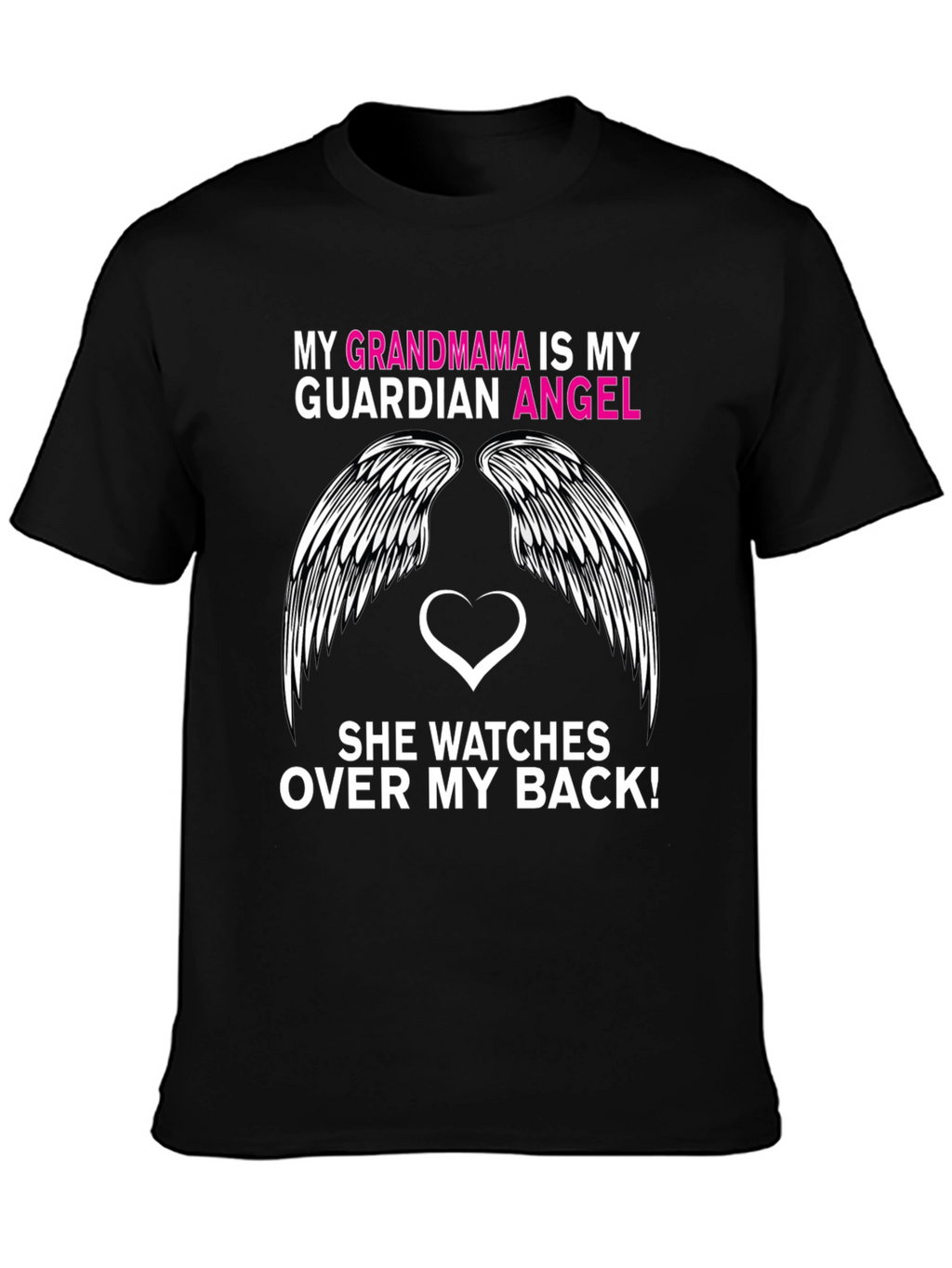 Grandma Guardian Angel Graphic Tee