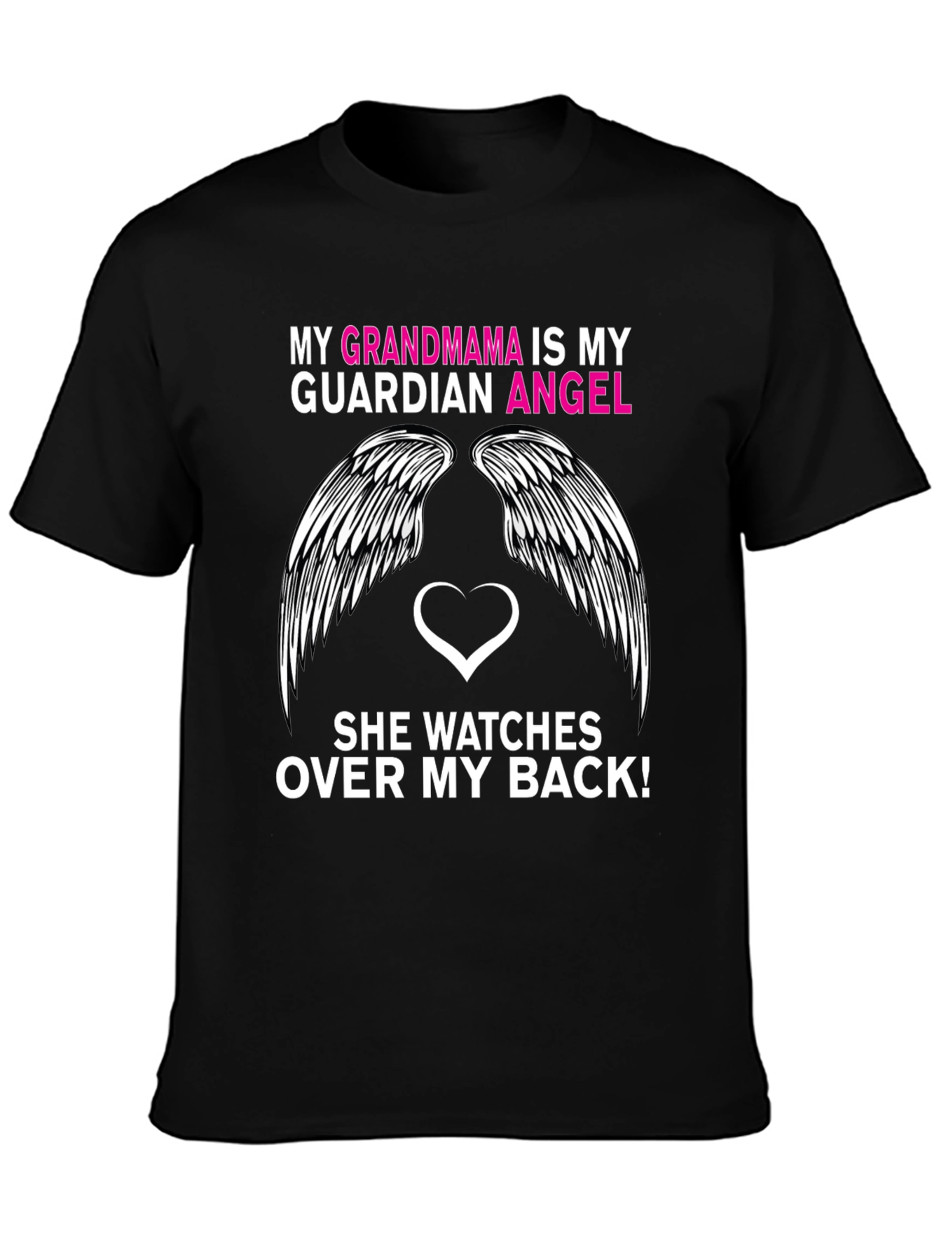 Grandma Guardian Angel Graphic Tee