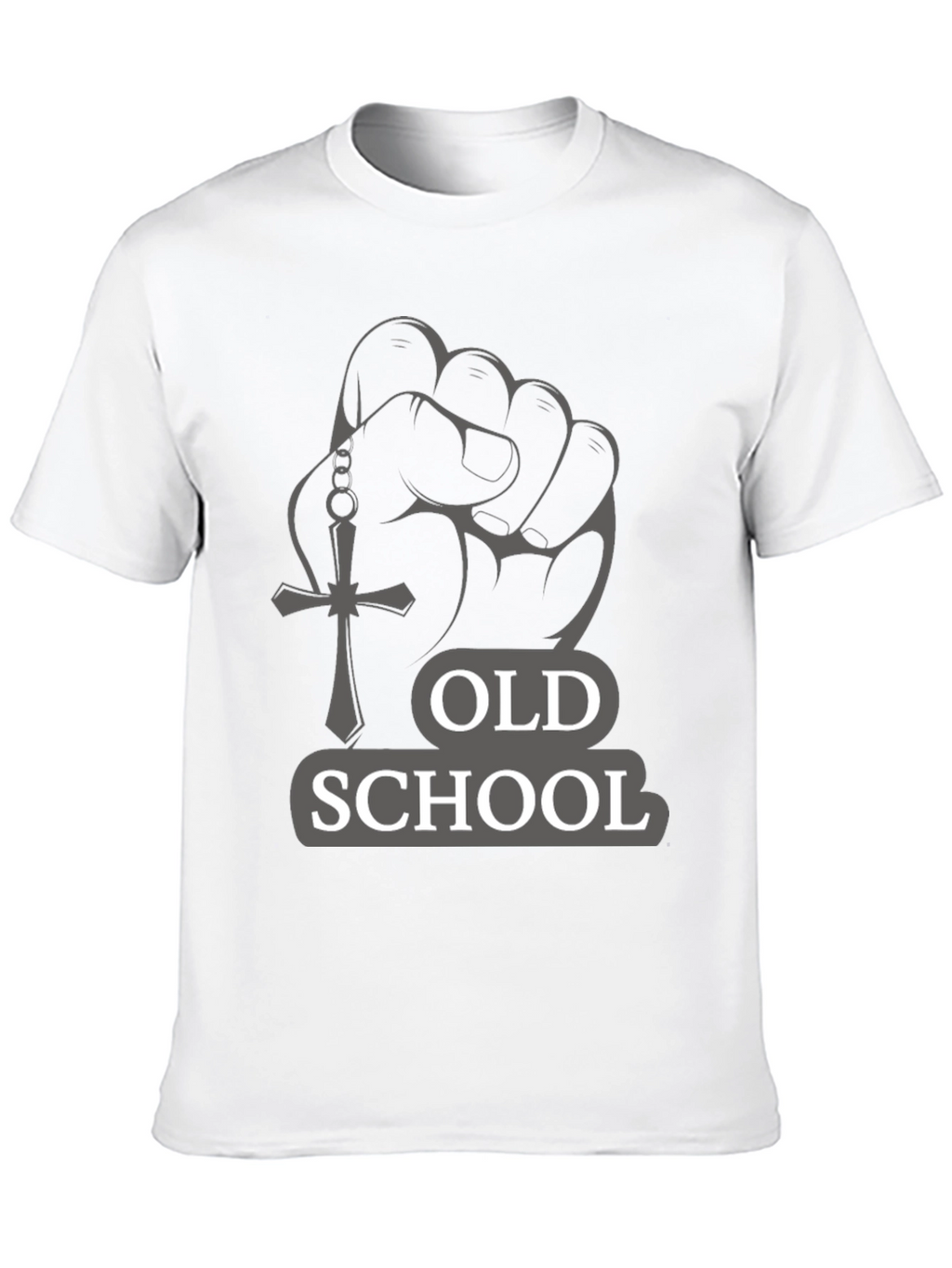 Old School Graphic T-Shirt - Black